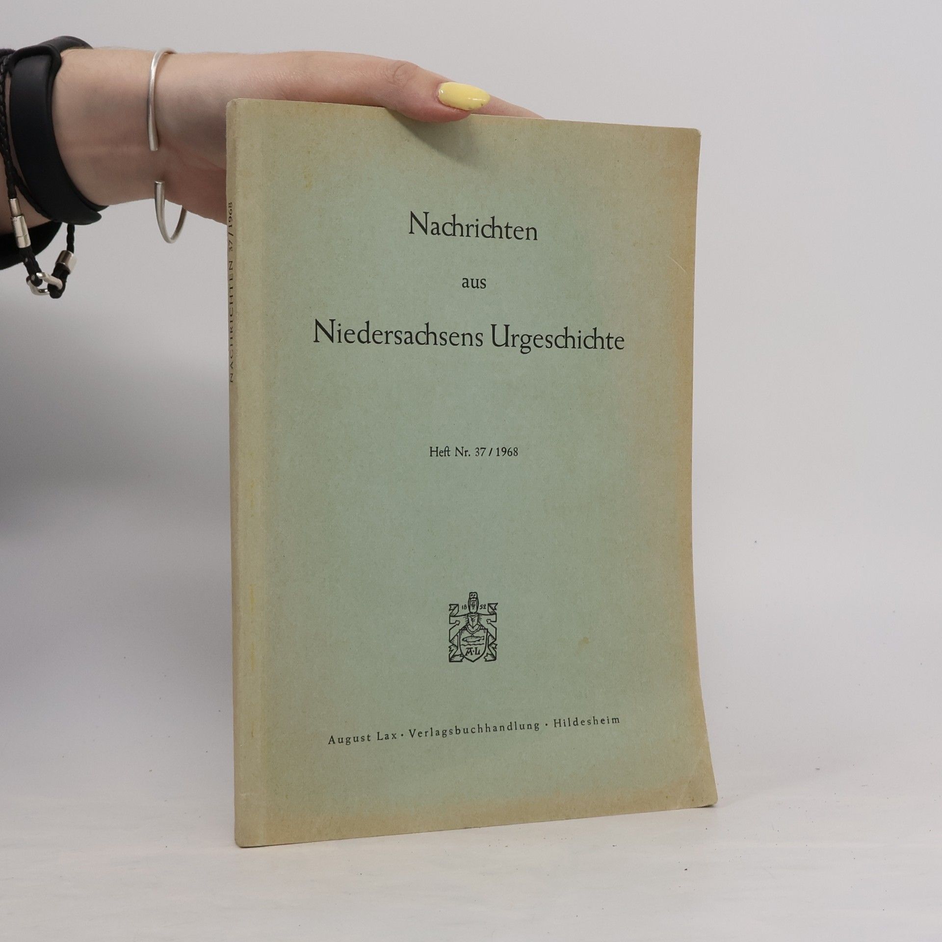 H. Jankuhn Nachrichten aus Niedersachsen Urgeschichte Nr. 37