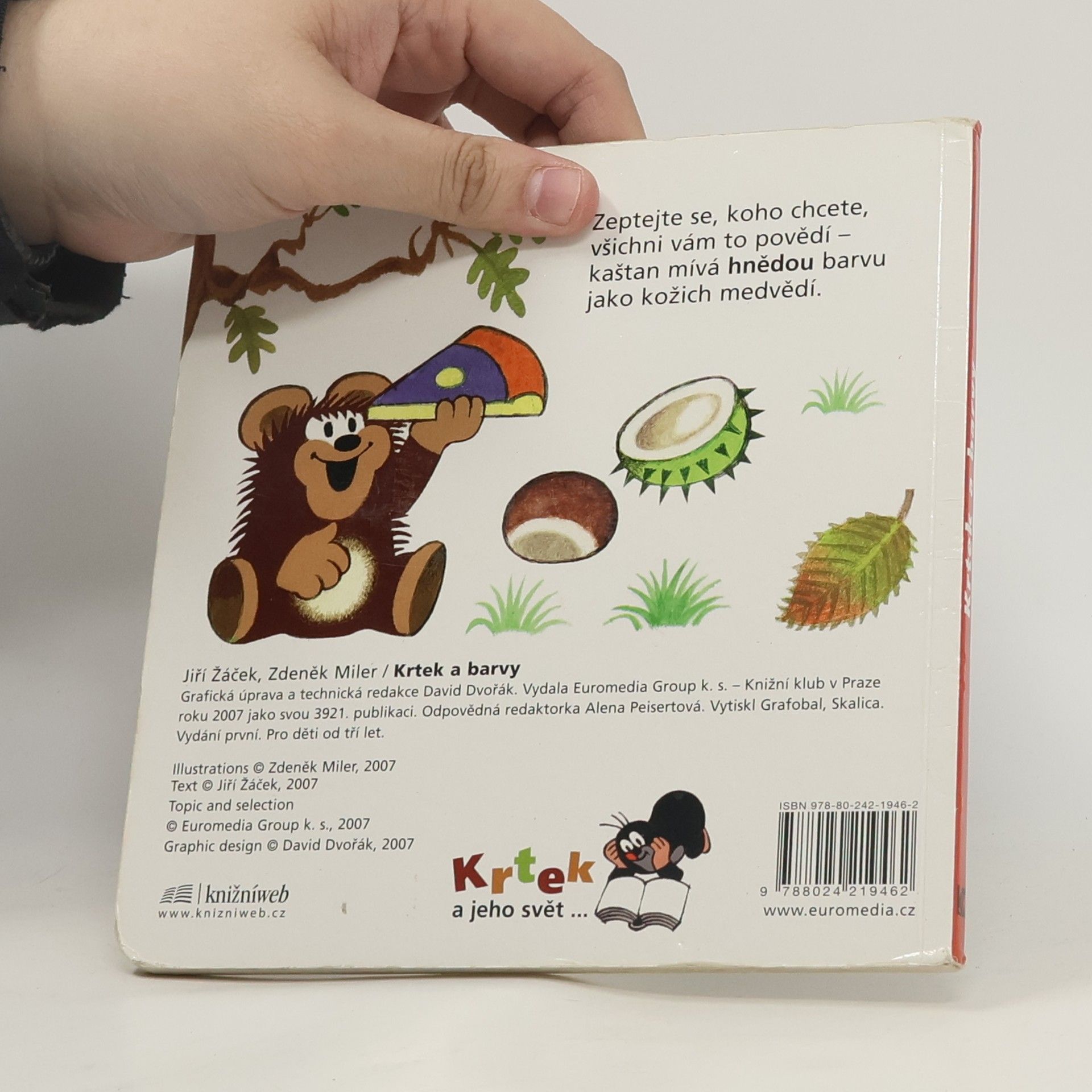 Jiří Žáček Krtek a barvy