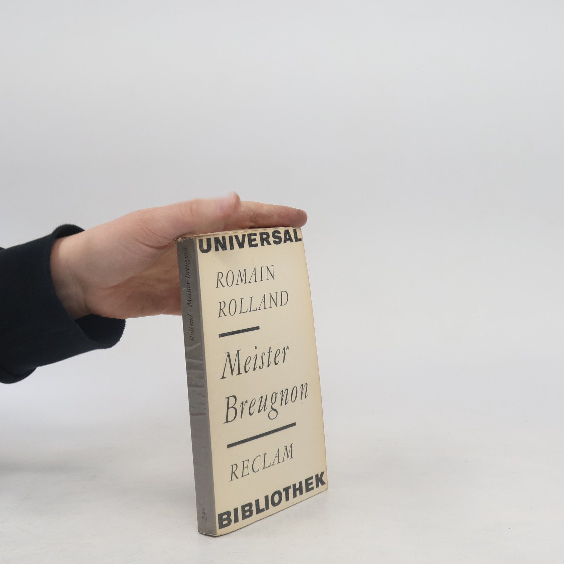 Romain Rolland Meister Breugnon