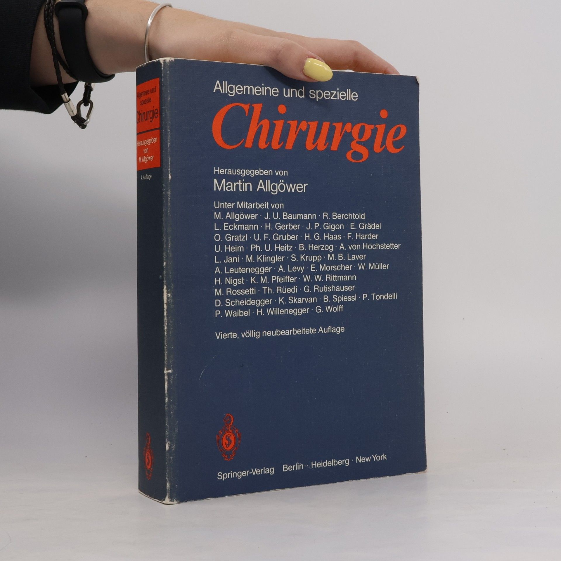 Martin Allgöwer Allgemeine und spezielle Chirurgie