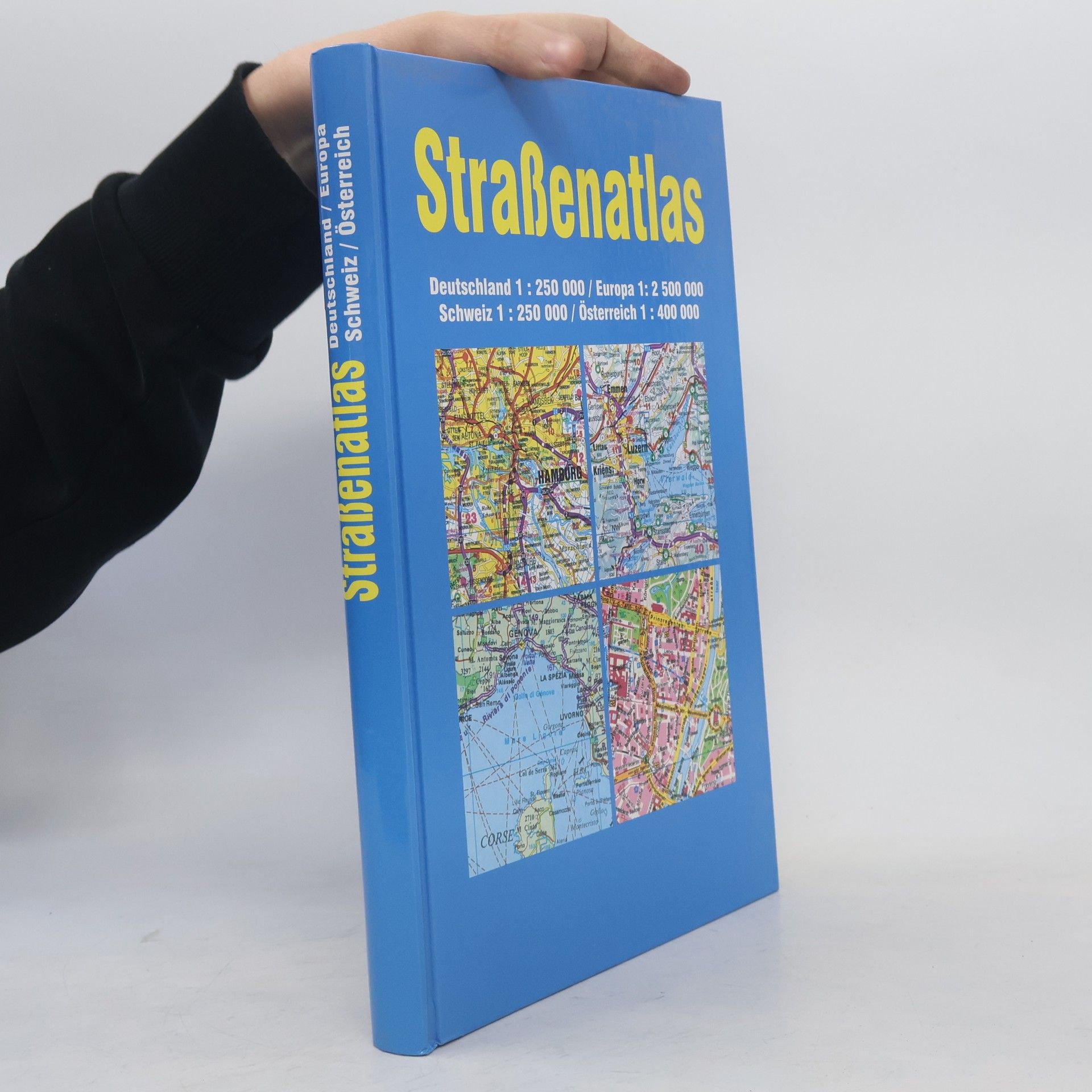 Autorenkollektiv Strassenatlas Deutschland /Europa /Schweiz /Österreich 97/98