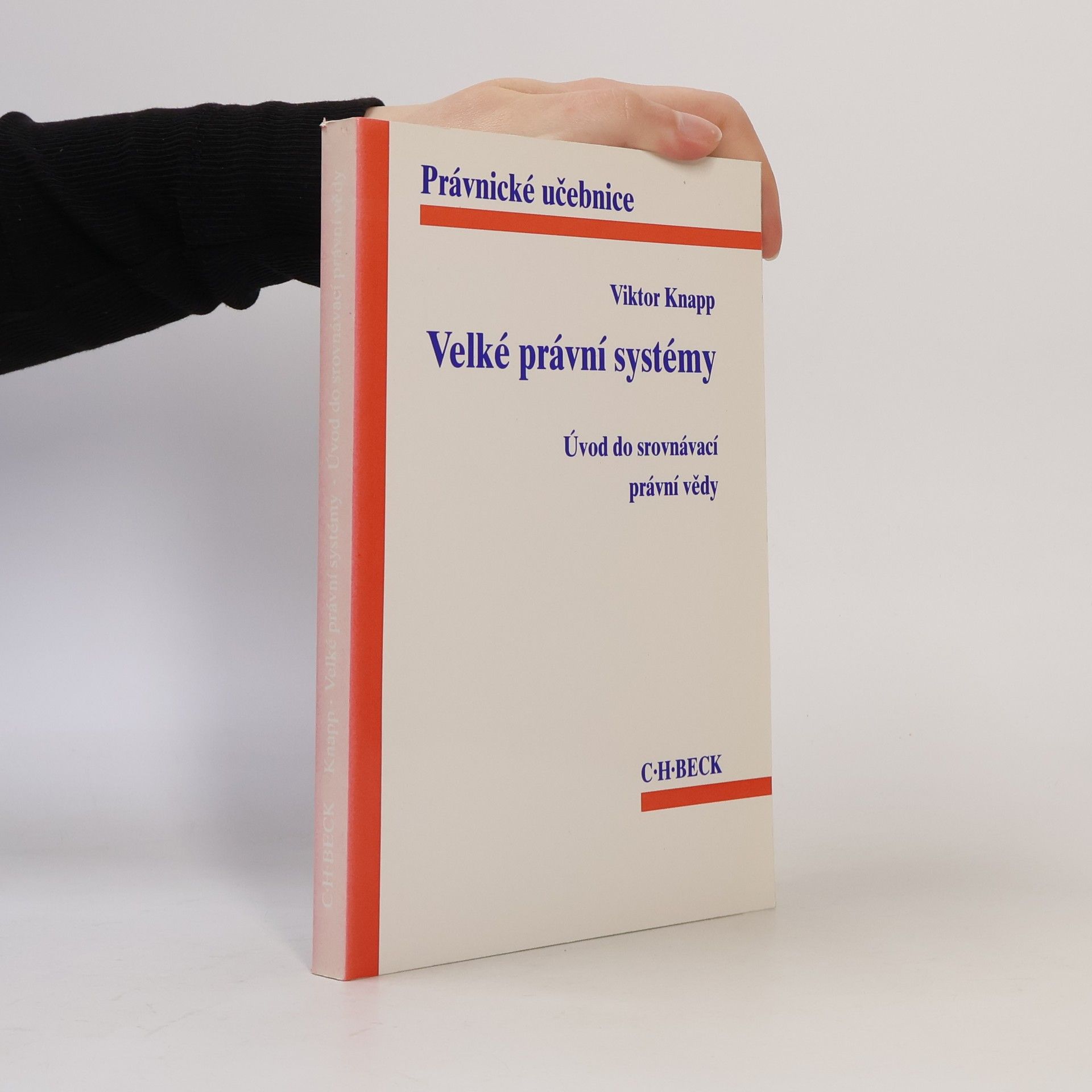 Velké právní systémy. Úvod do srovnávací právní vědy