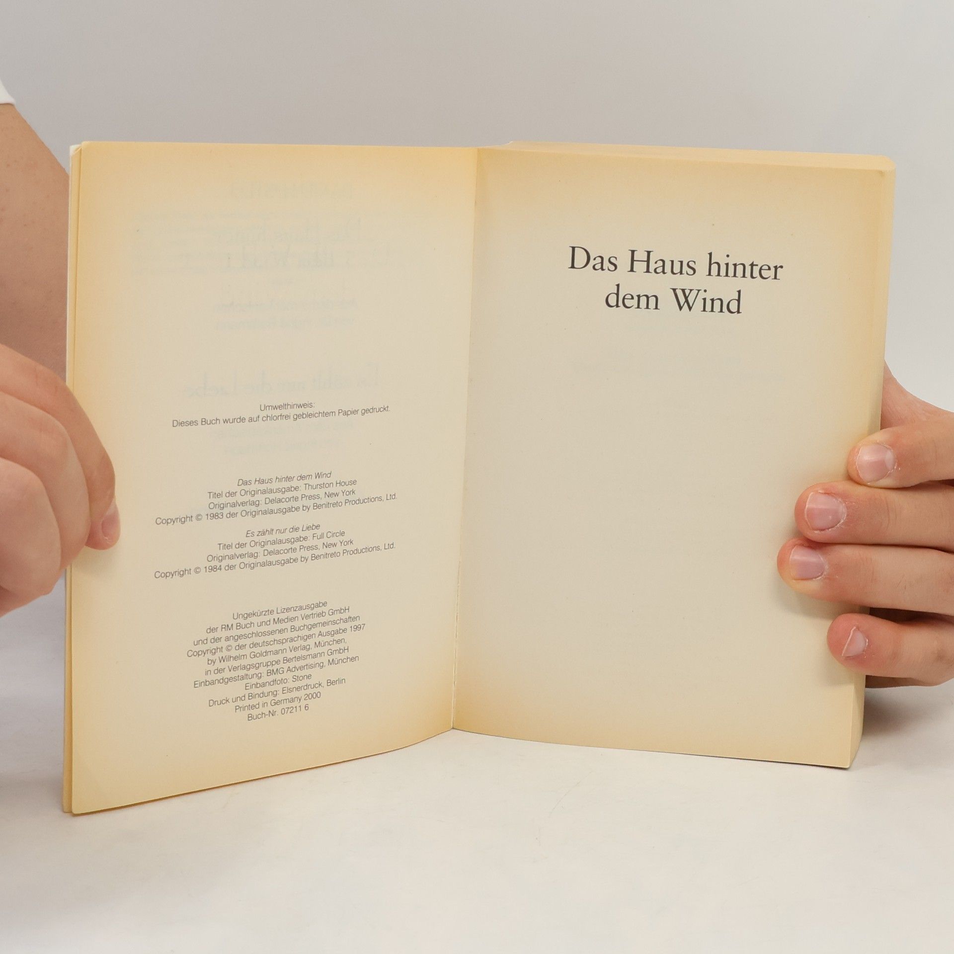 Danielle Steel Das Haus hinter dem Wind, Es zählt nur die Liebe