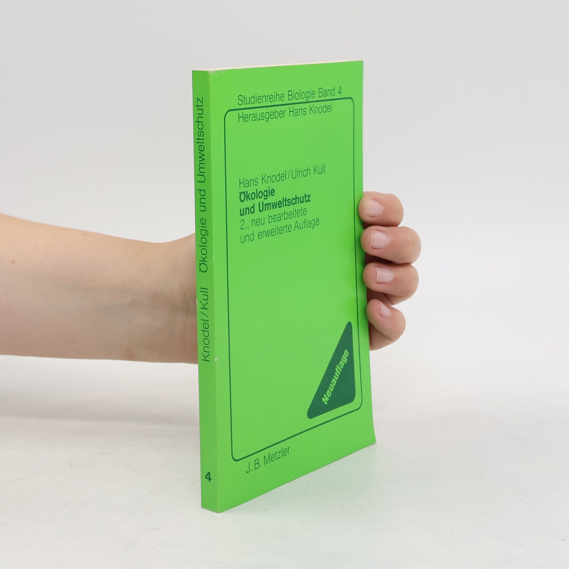 Hans Knodel Studienreihe Biologie - 4: Ökologie und Umweltschutz