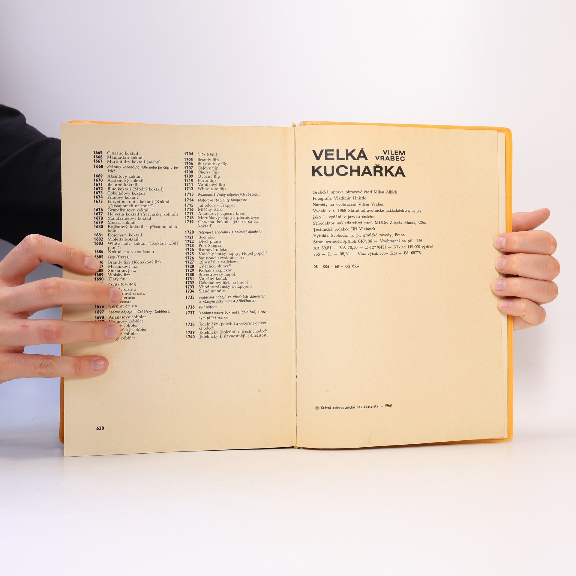 Vilém Vrabec Velká kuchařka