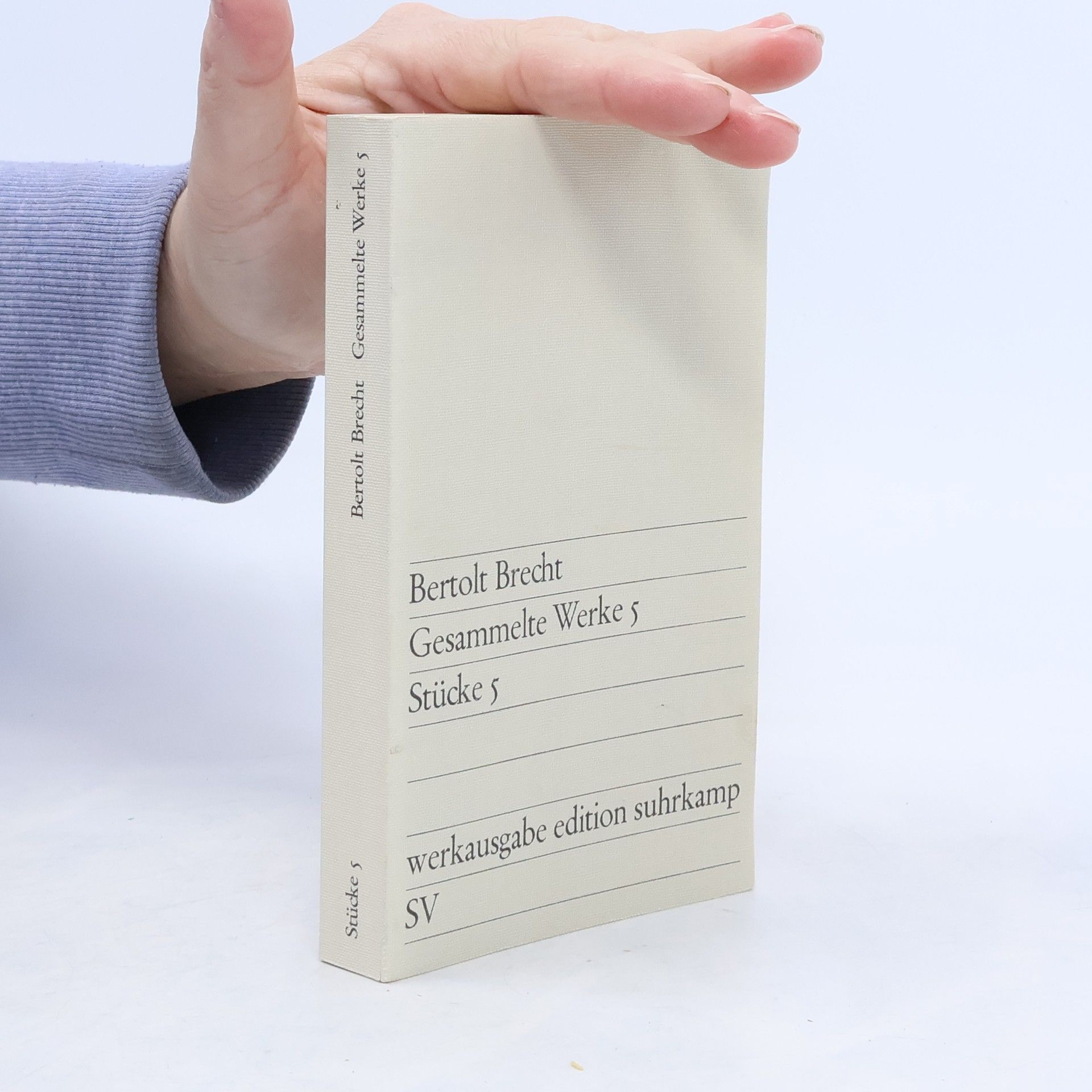 Bertolt Brecht Gesammelte Werke 5. Stücke 5
