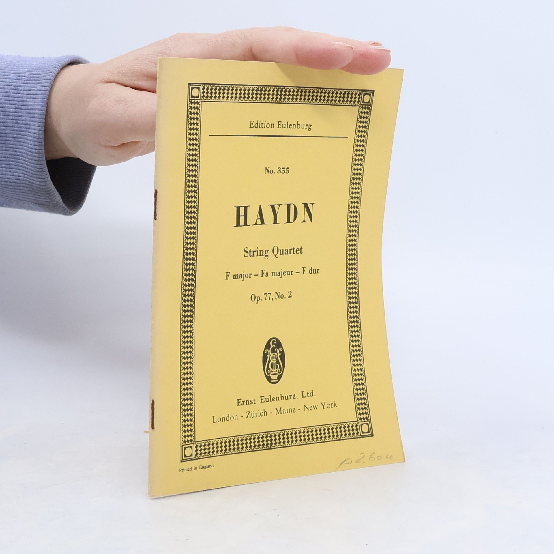 Josef Haydn Haydn No. 355