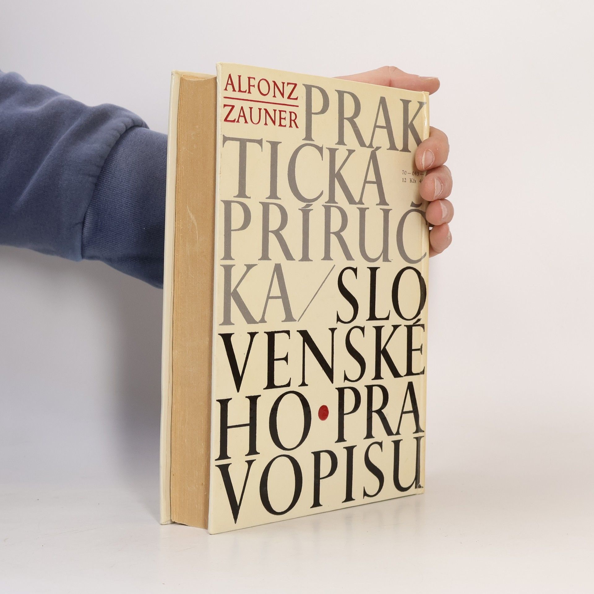 Alfonz Zauner Praktická príručka slovenského pravopisu