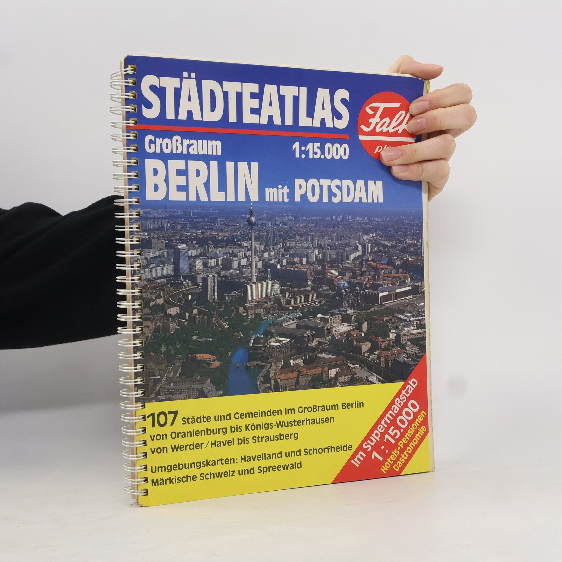 Kolektív autorov Großraum-Städteatlas Berlin