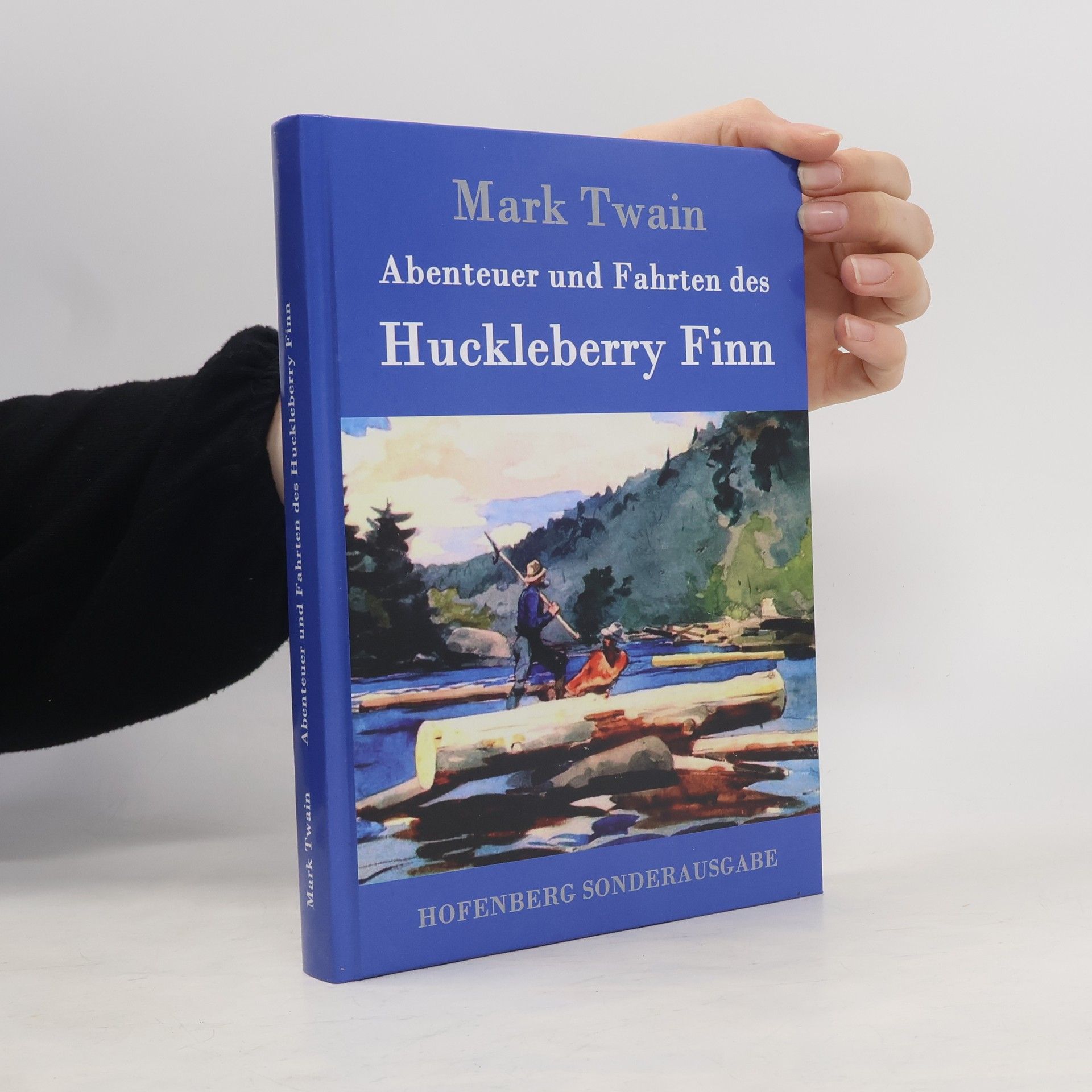 Mark Twain Abenteuer und Fahrten des Huckleberry Finn - Hofenberg Sonderausgabe