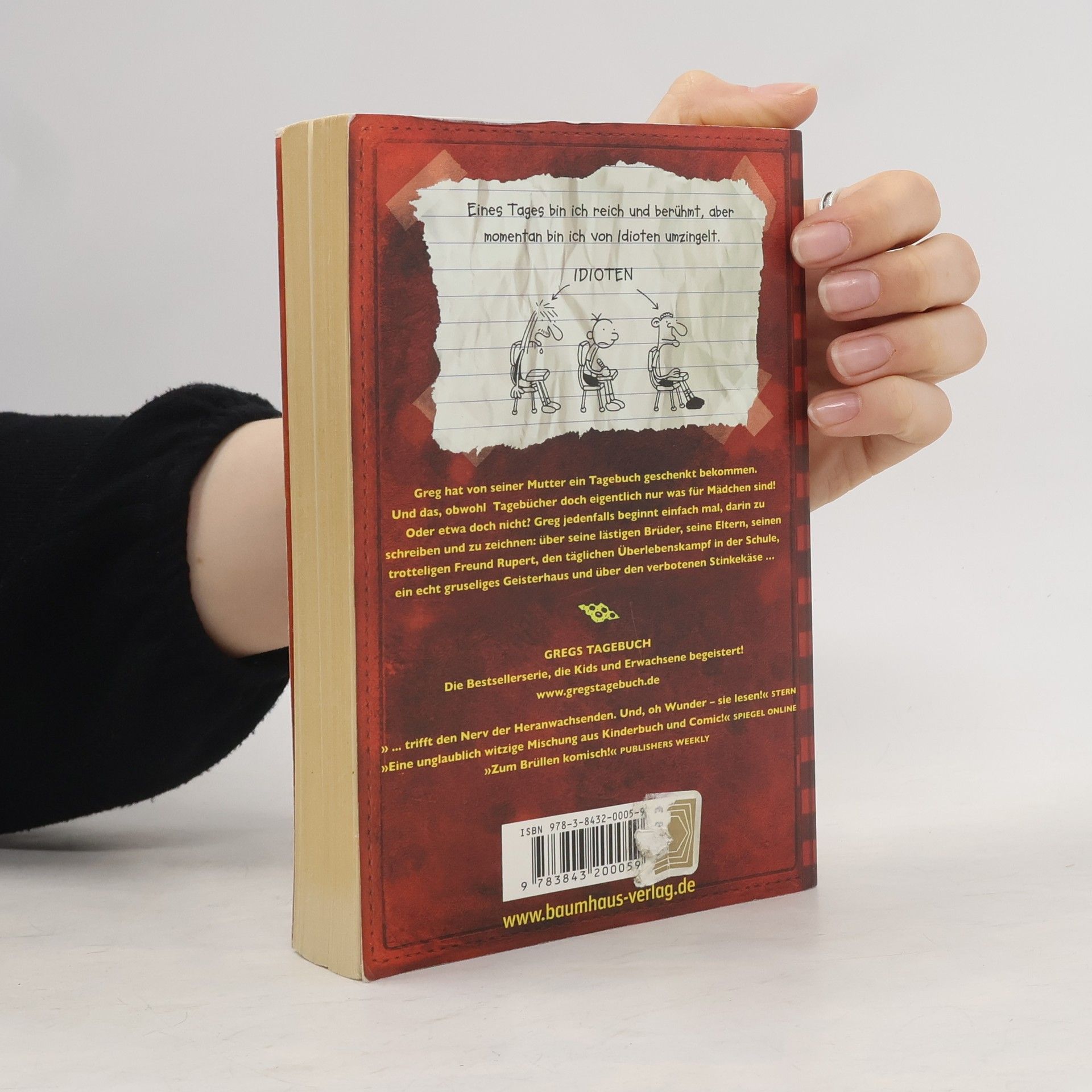 Jeff Kinney Gregs Tagebuch. Von Idioten umzingelt!