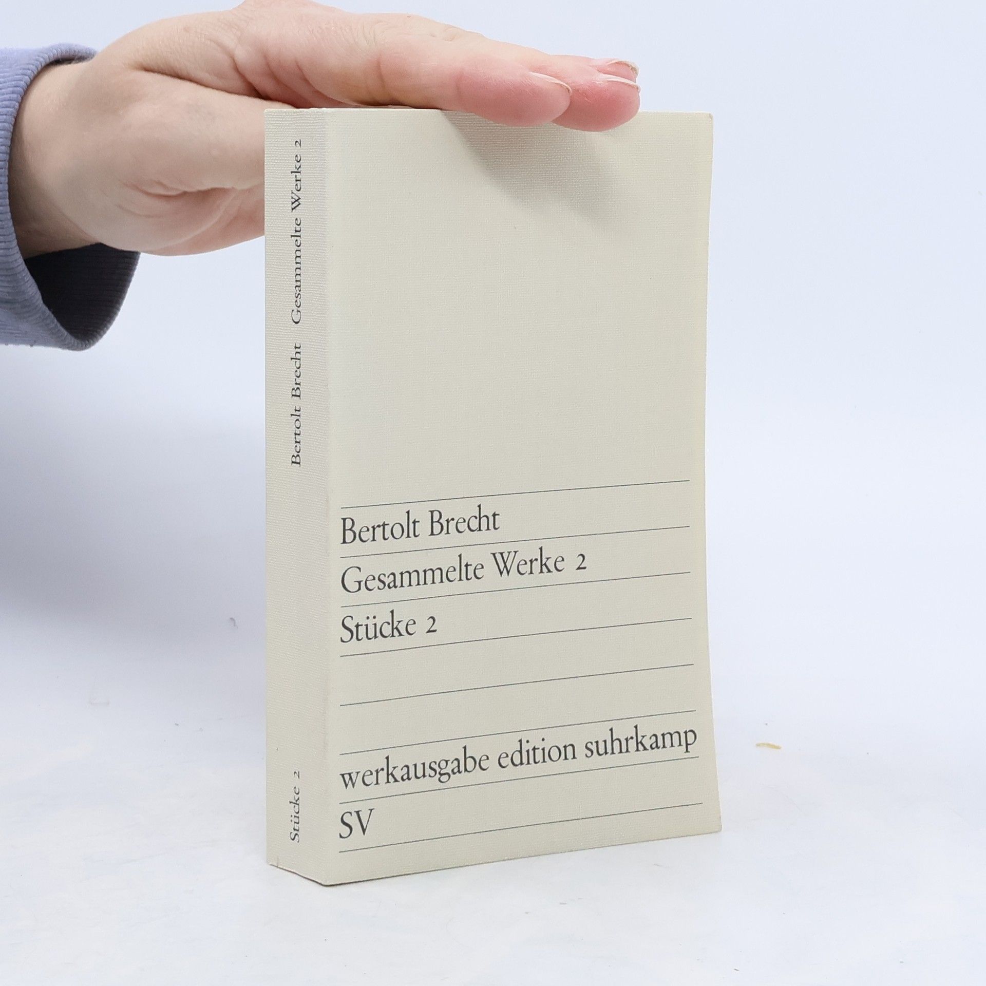 Bertolt Brecht Gesammelte Werke 2. Stücke 2