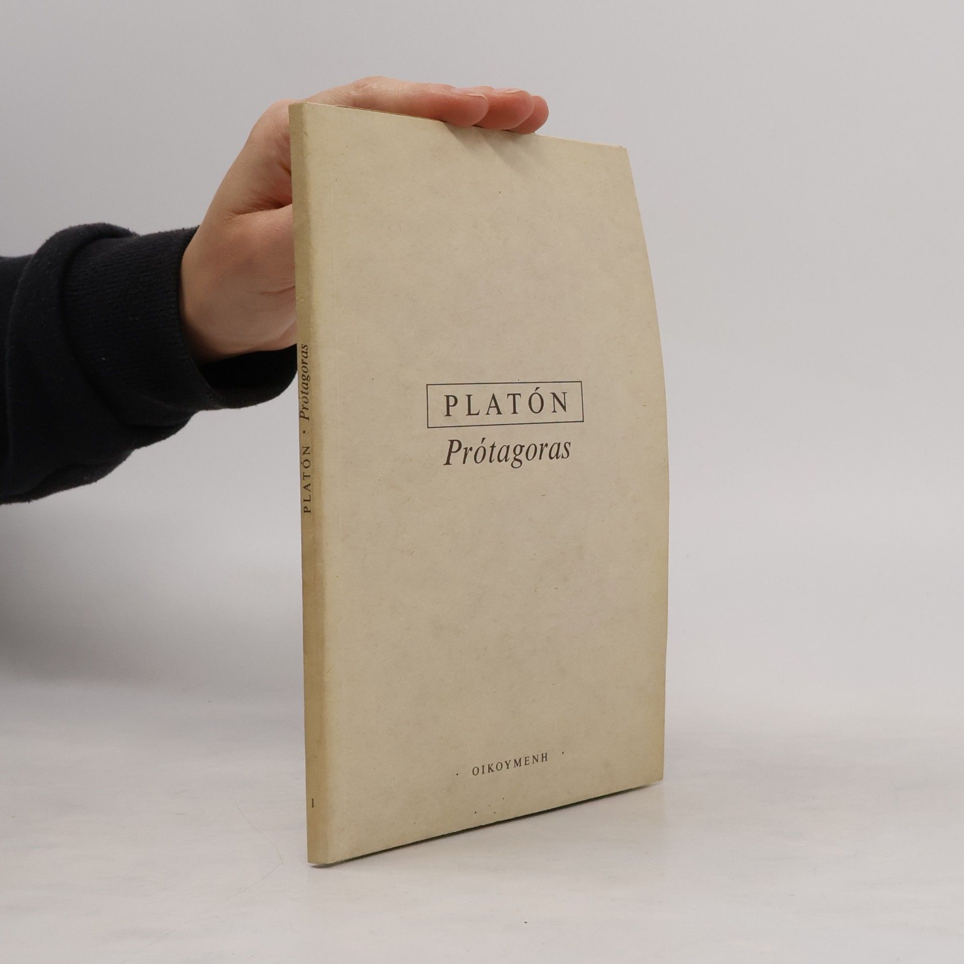 Plato Prótagoras