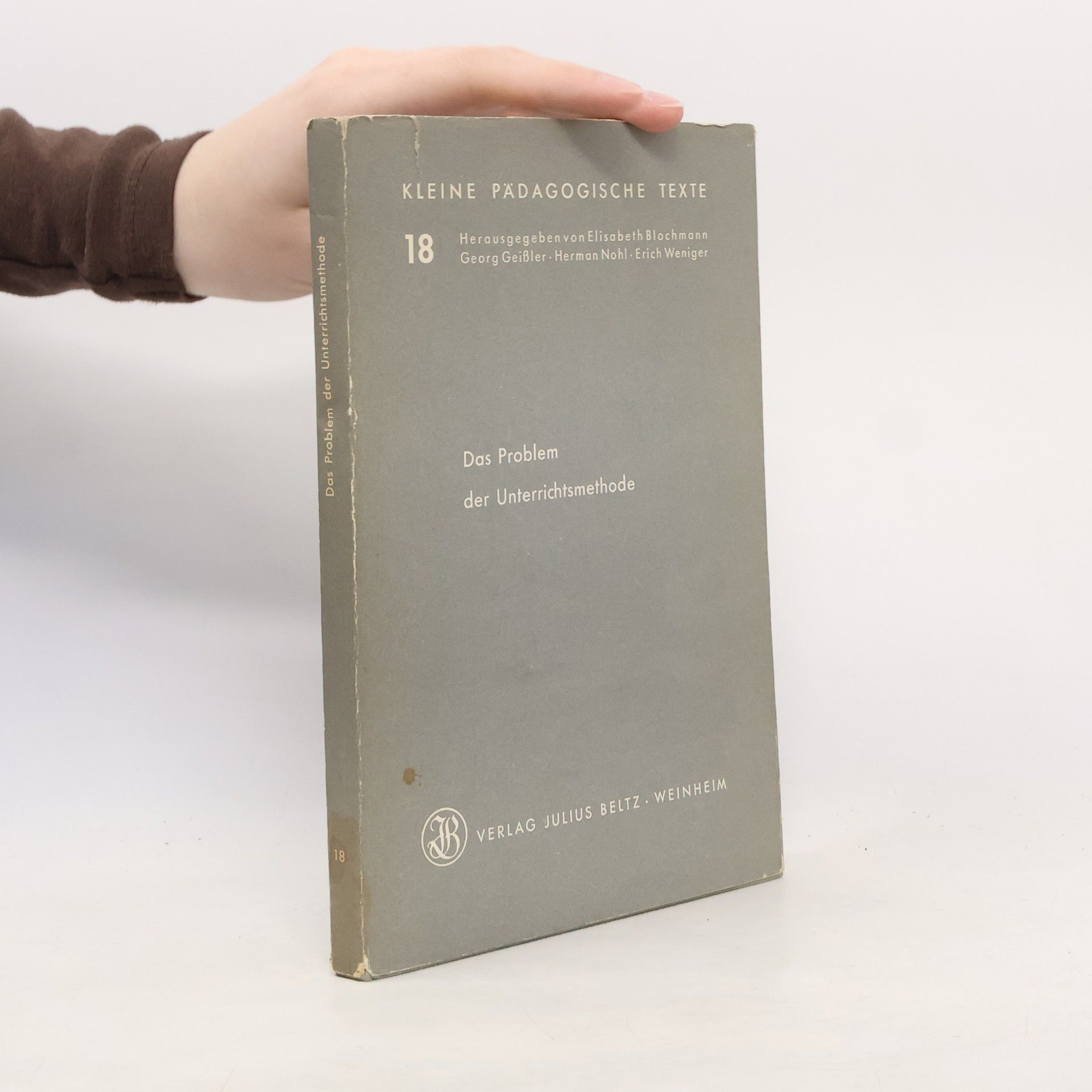 Autorenkollektiv Das Problem der Unterrichtsmethode