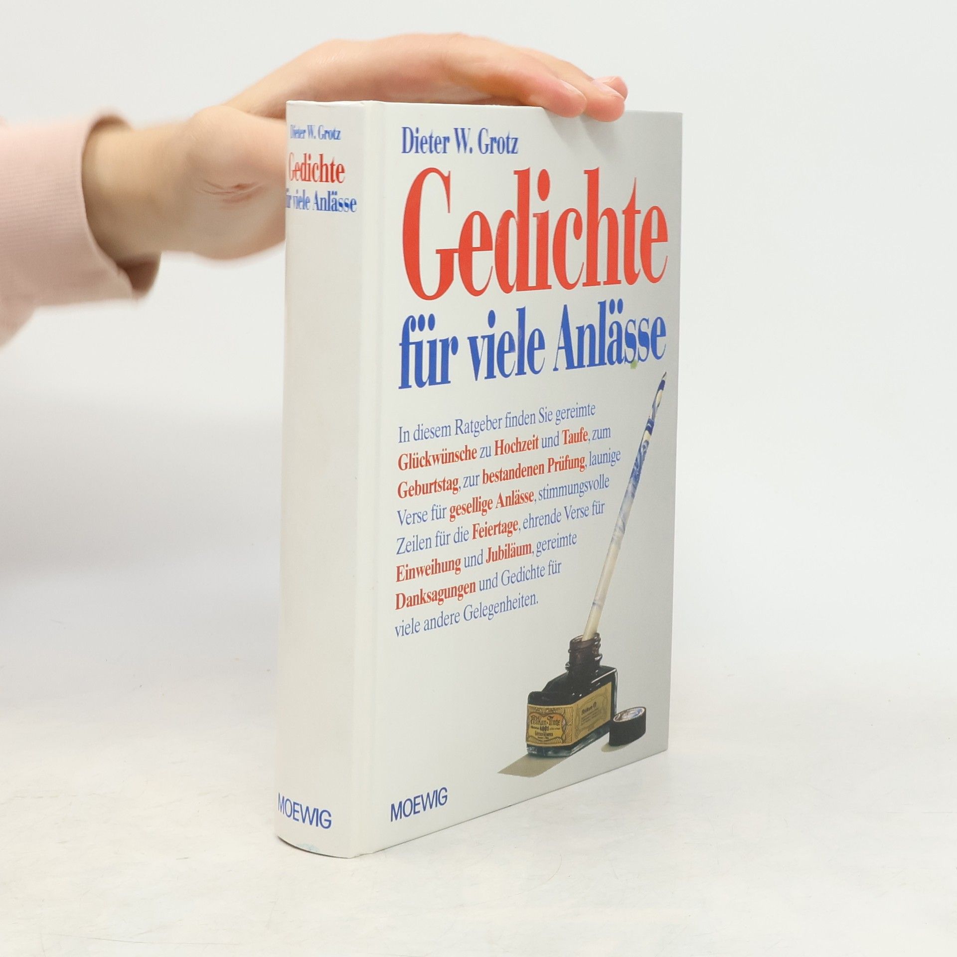 Dieter W. Grotz Gedichte für viele Anlässe