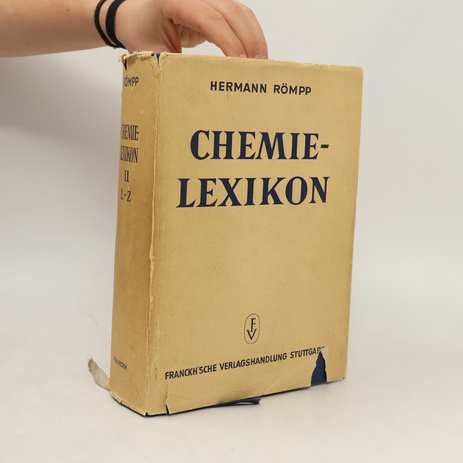 Hermann Römpp Chemie Lexikon. Band 2, L-Z