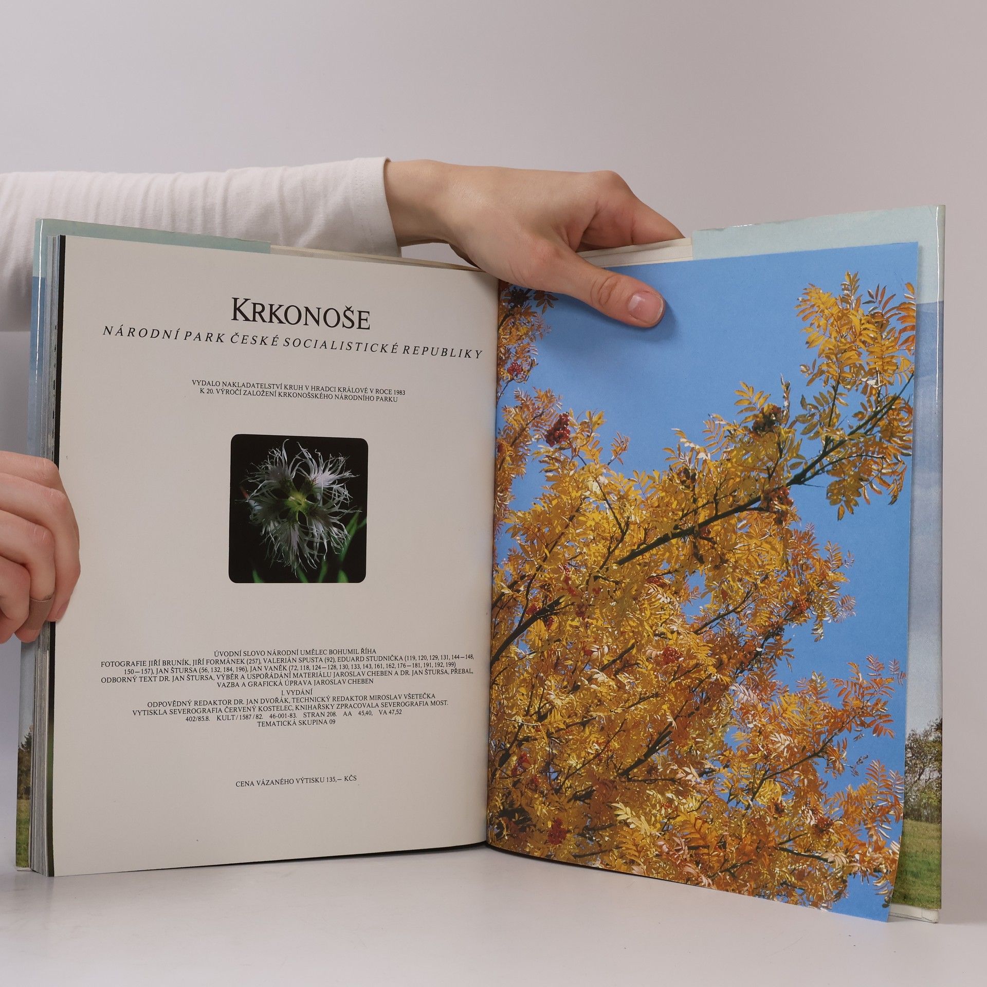 Autorenkollektiv Krkonoše. Národní park České socialistické republiky
