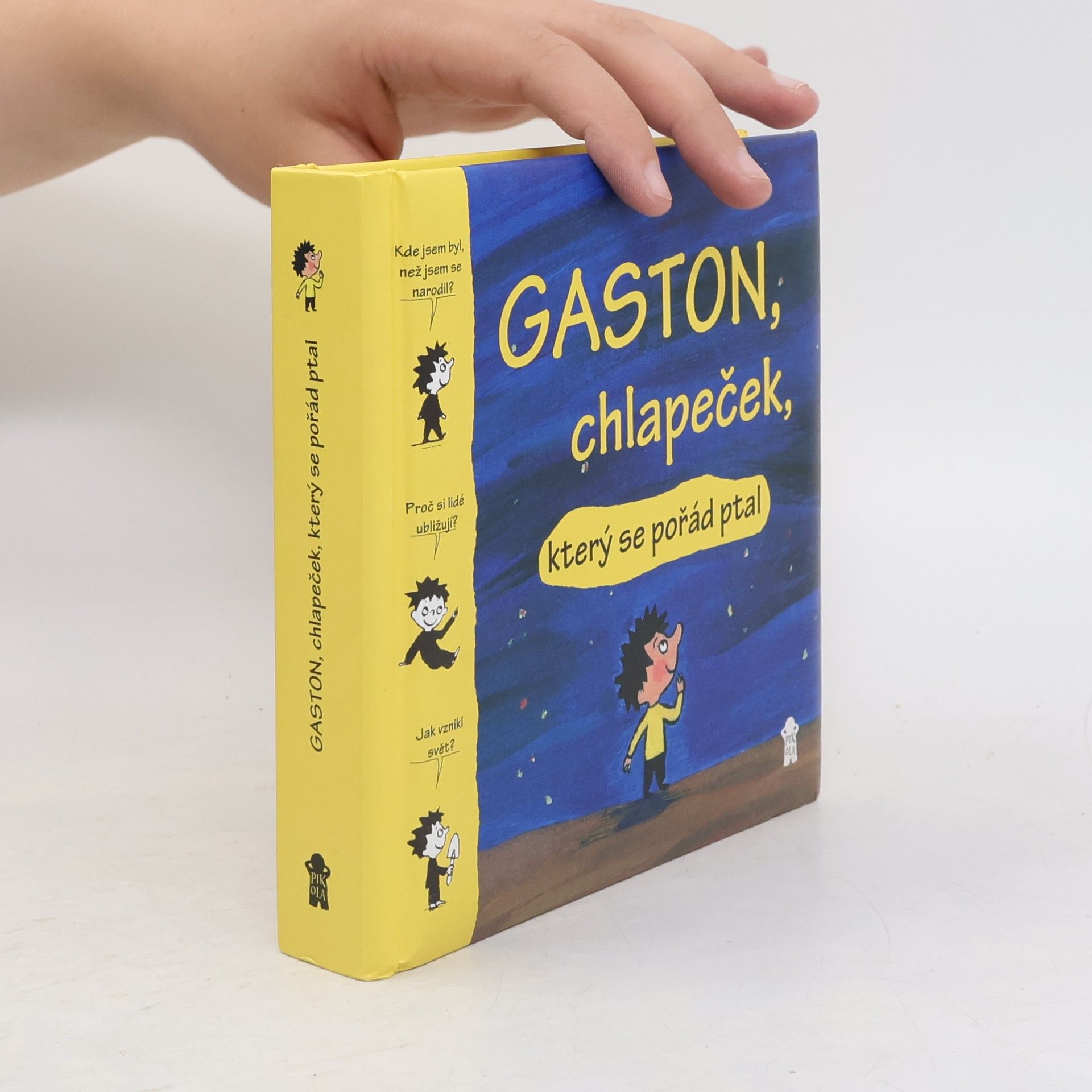 Catherine Proteaux Zuber Gaston, chlapeček, který se pořád ptal