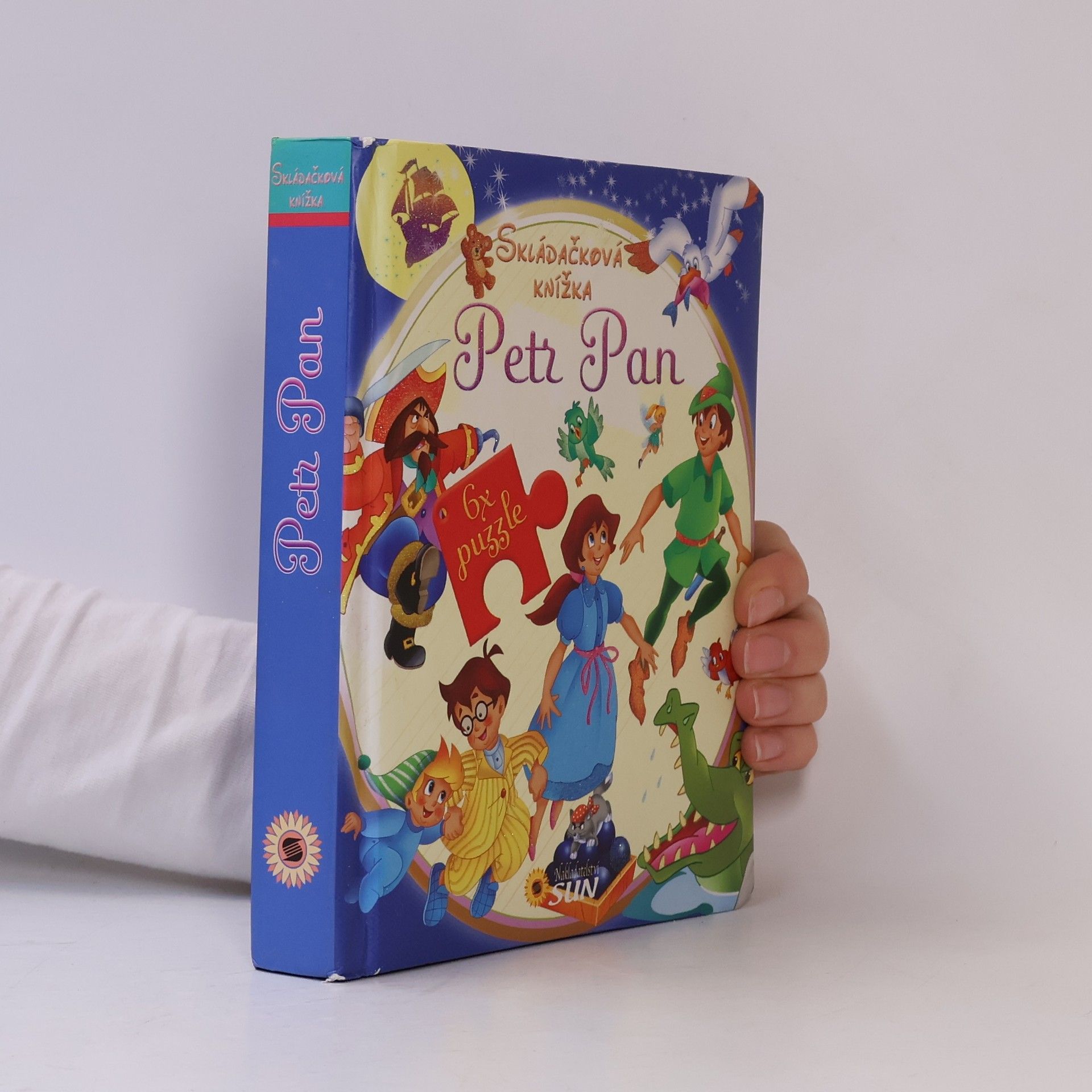 Alexandra Niklíčková Petr Pan: skládačková knížka