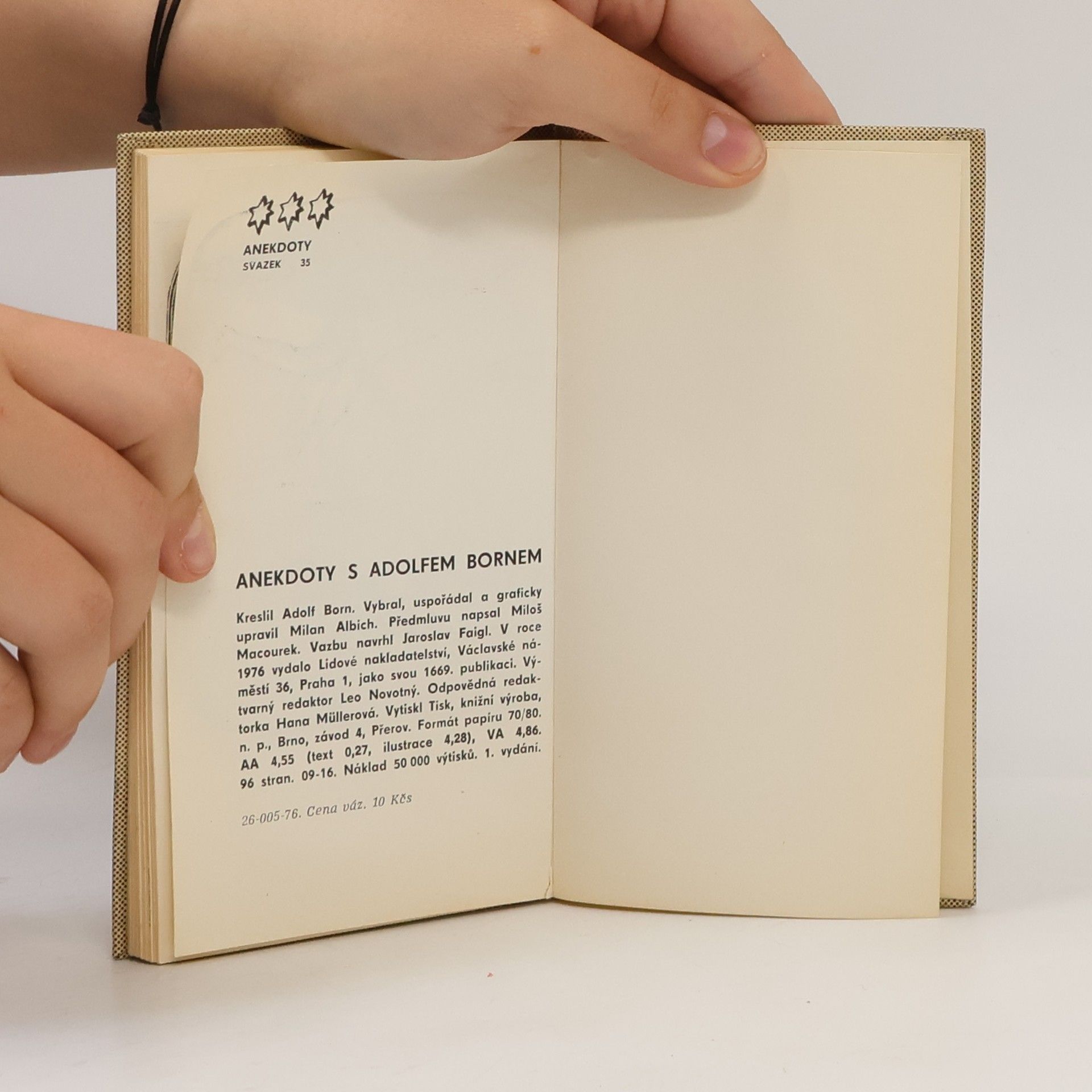 Autorenkollektiv Anekdoty 35. S Adolfem Bornem