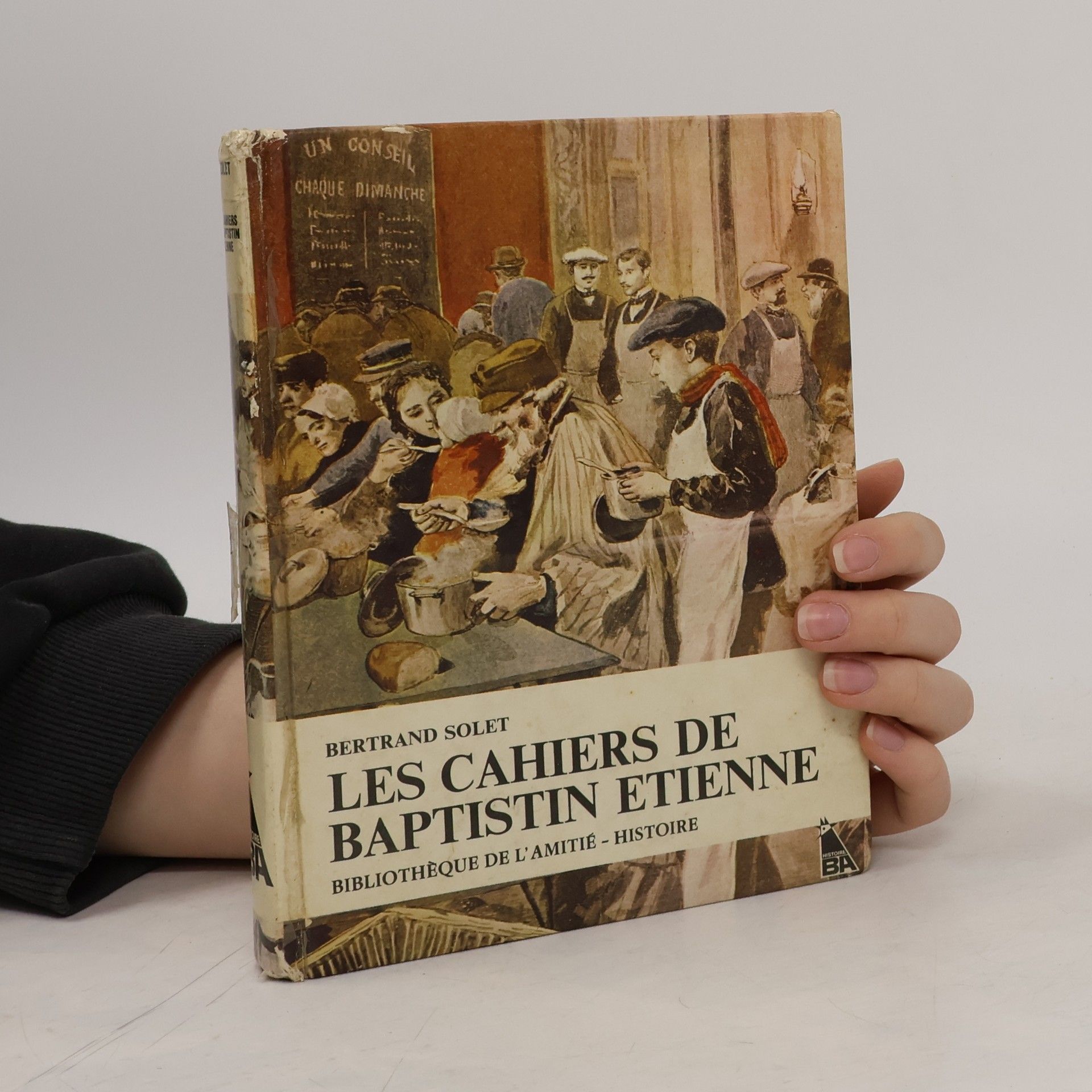 Bertrand Solet Les cahiers de Baptistin Etienne