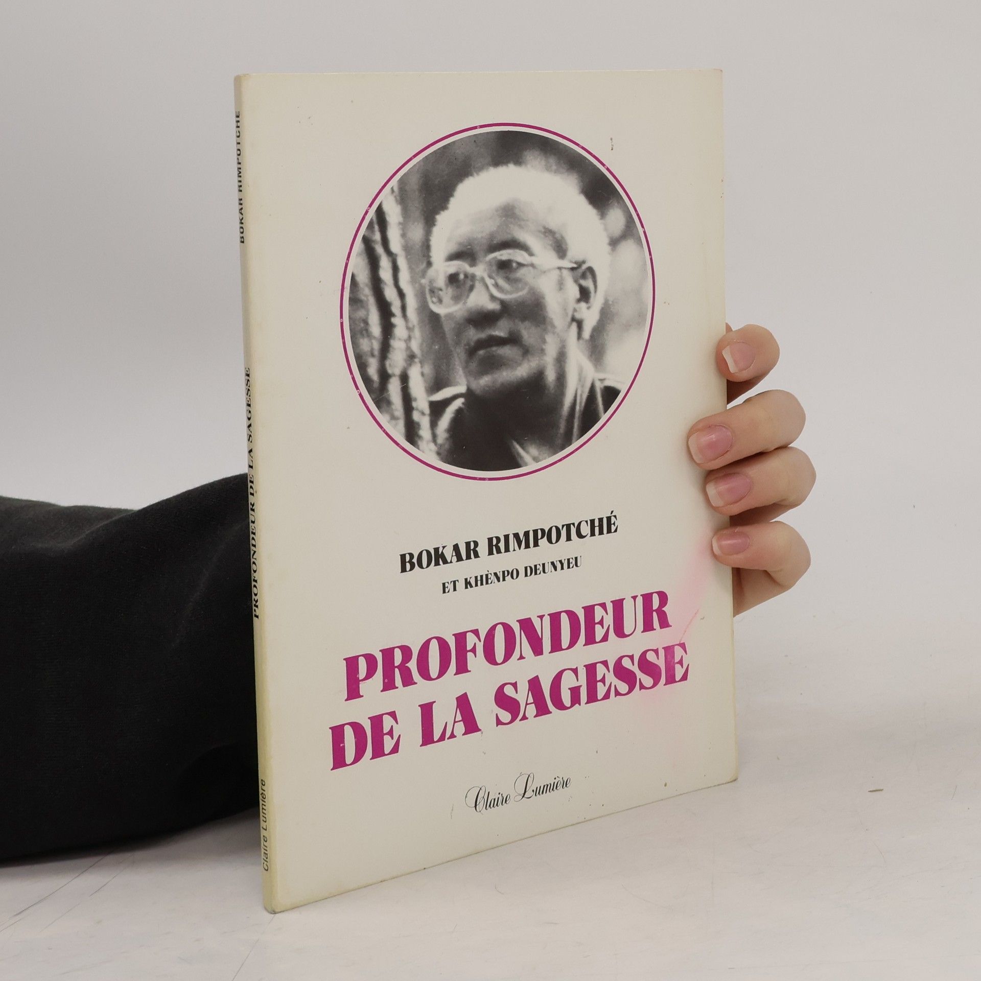 Bokar Rimpotché Profondeur de la sagesse
