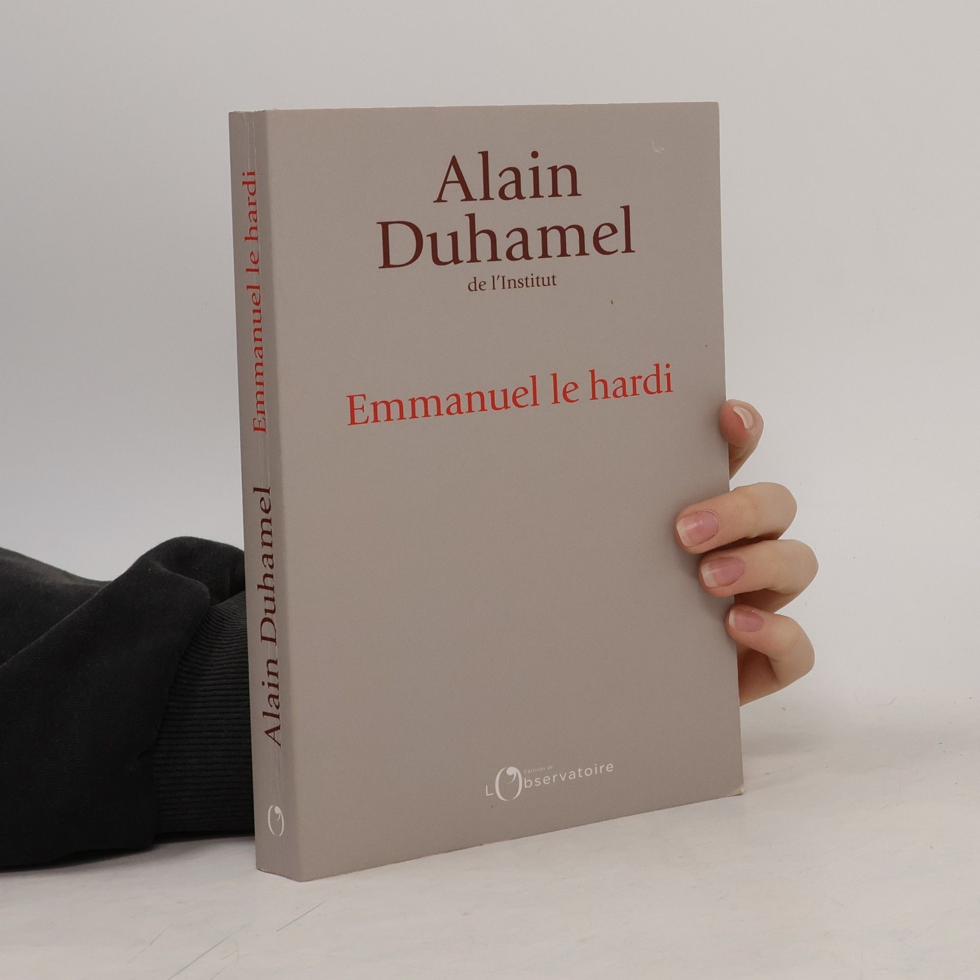 Alain Duhamel Emmanuel le Hardi