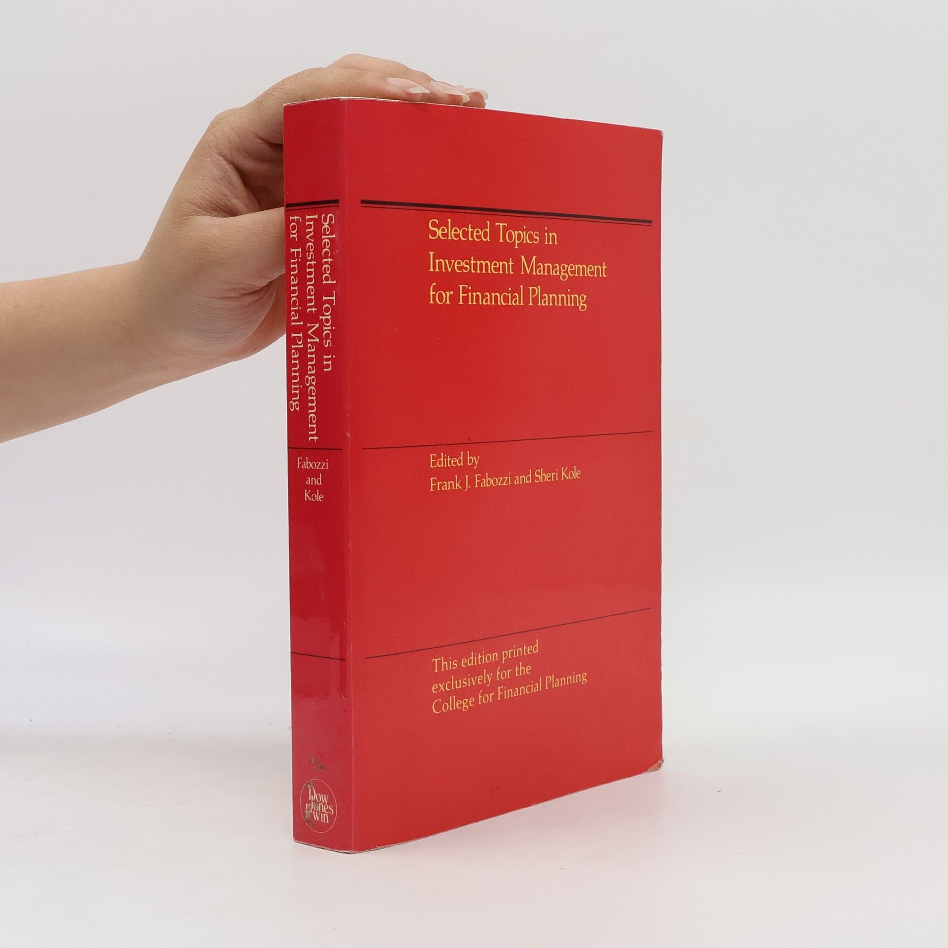 Selected Topics in Investment Management for Financial Planning