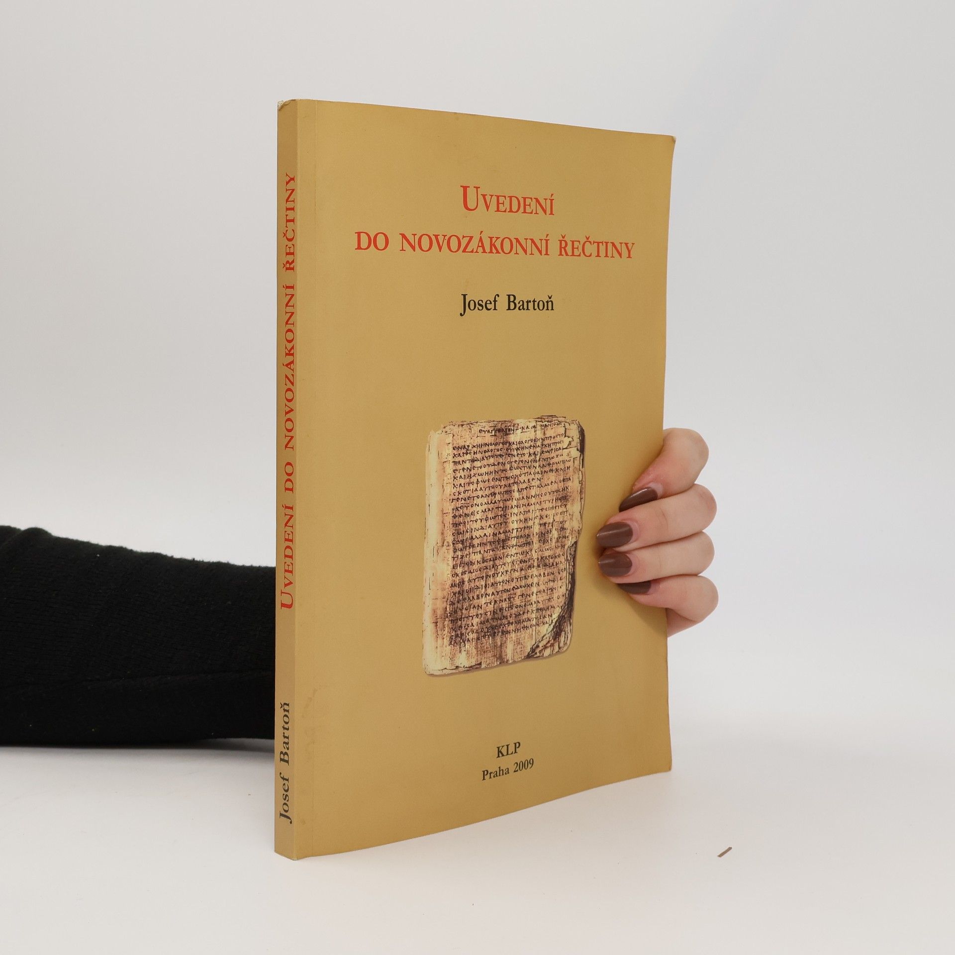 Josef Bartoň Uvedení do novozákonní řečtiny