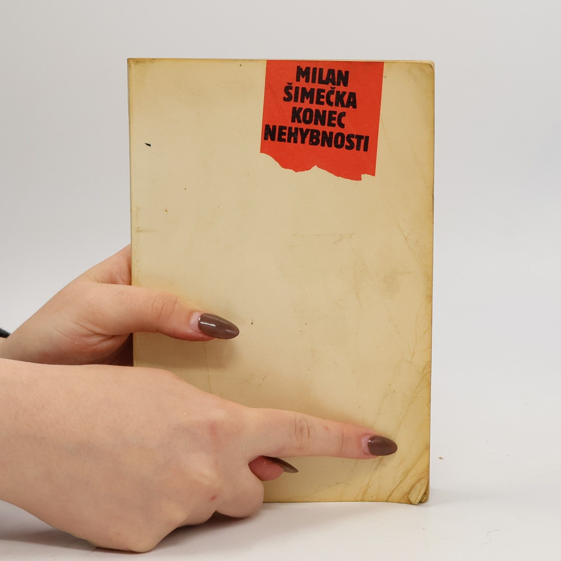 Milan Šimečka Konec nehybnosti