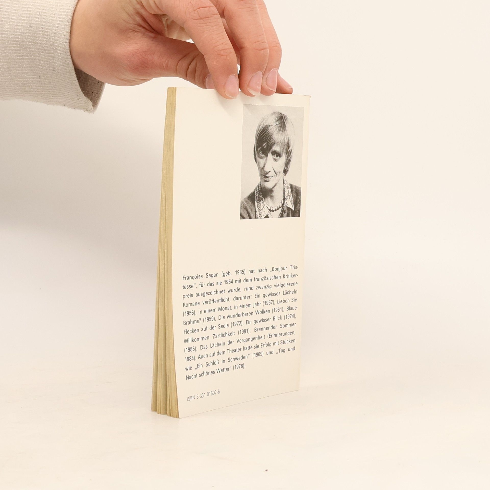 Françoise Sagan Das Lächeln der Vergangenheit