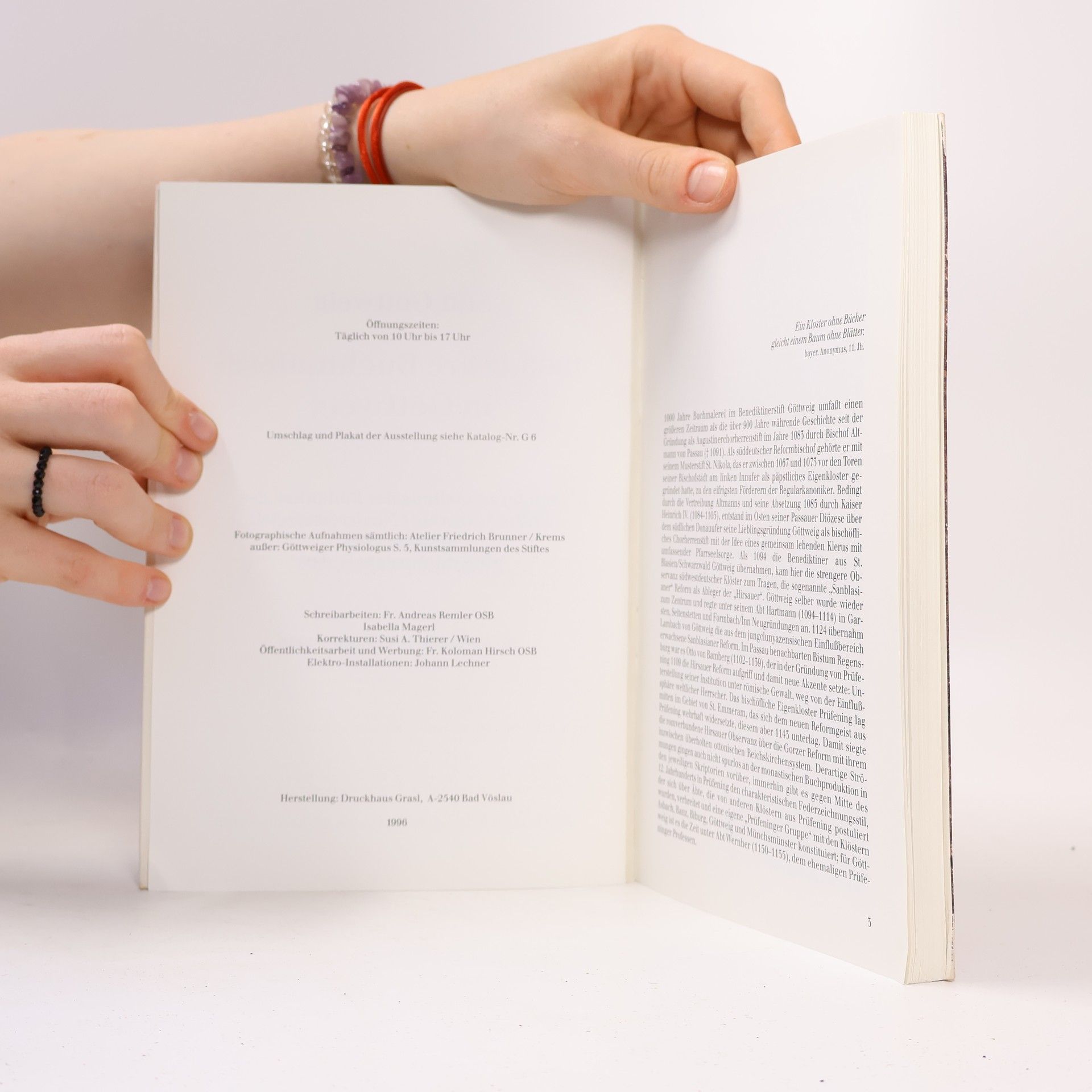 Autorenkollektiv 1000 Jahre Buchmalerei in Göttweig