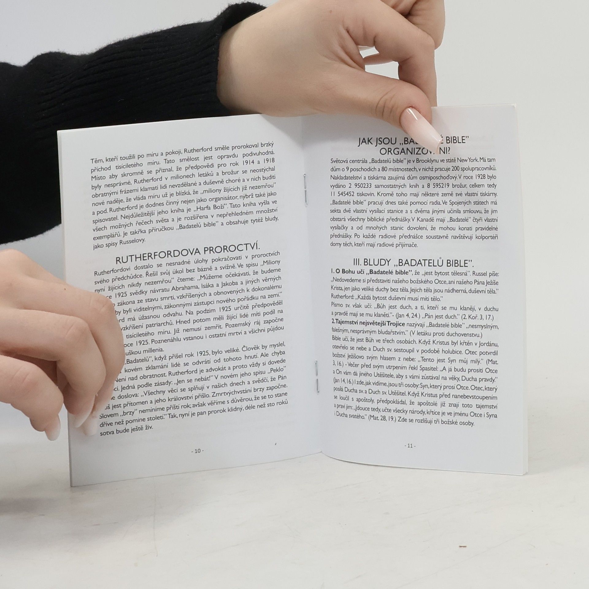 Václav Oliva Co chtějí "Badatelé Bible"?