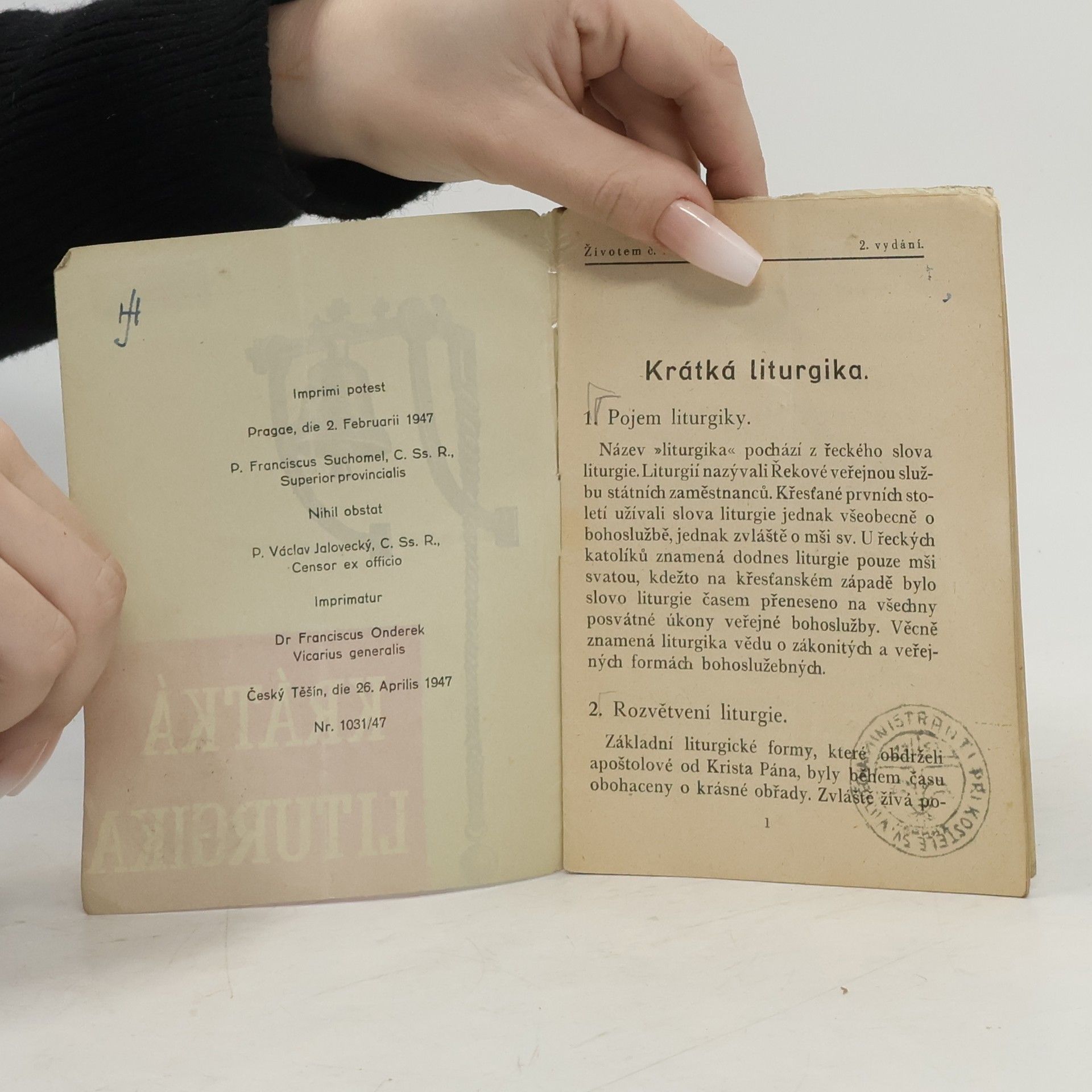 Kolektiv autorů Krátká liturgika
