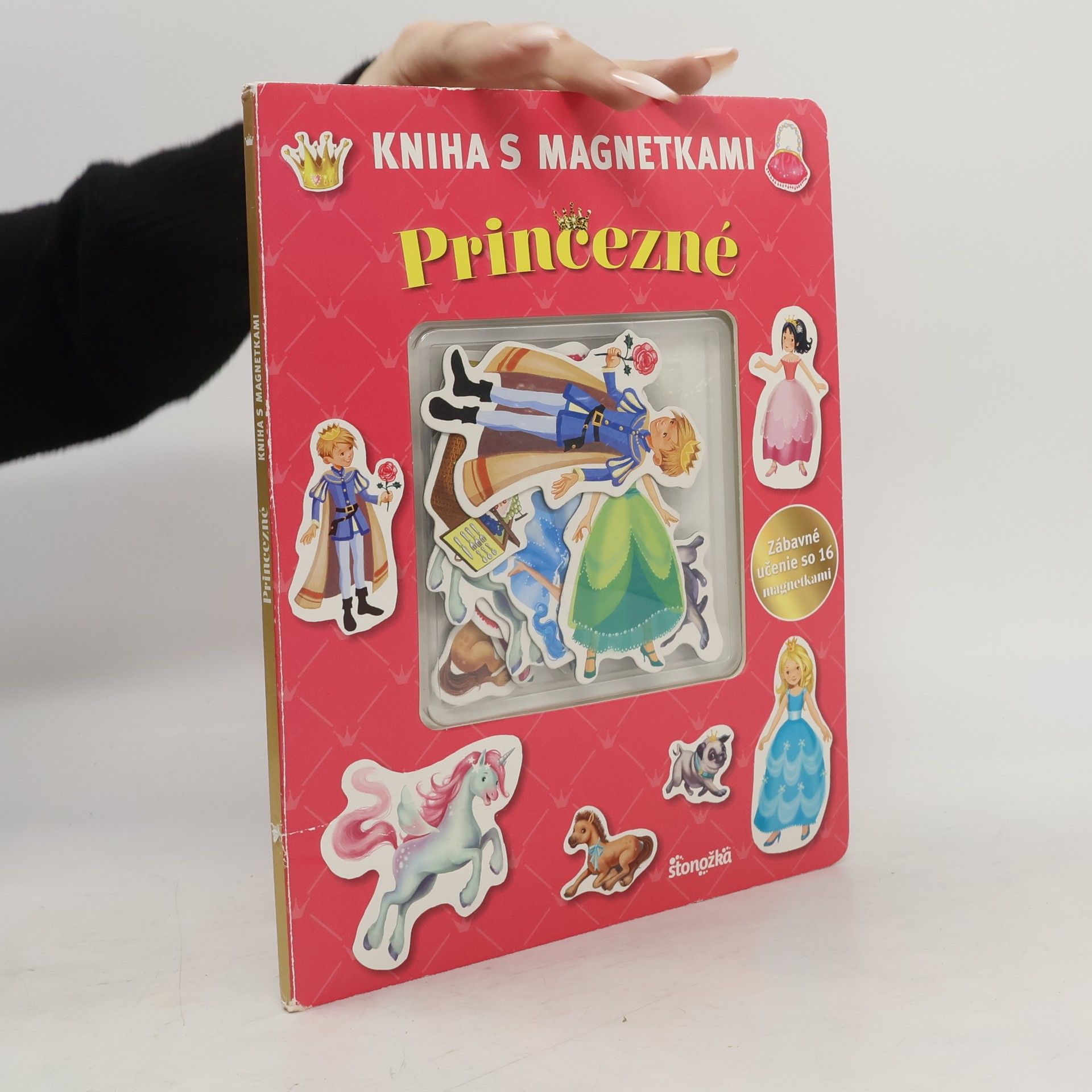 Autorenkollektiv Kniha s magnetkami: Princezné