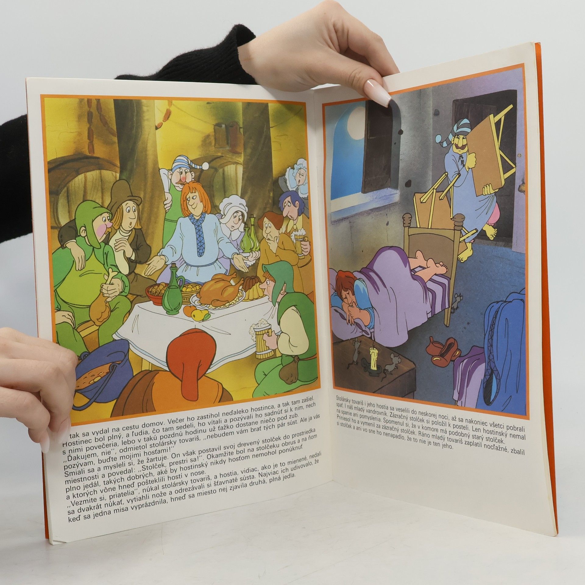 Jacob Grimm Stolček, prestri sa, somárik, potras sa, kyjak, von z kapsy