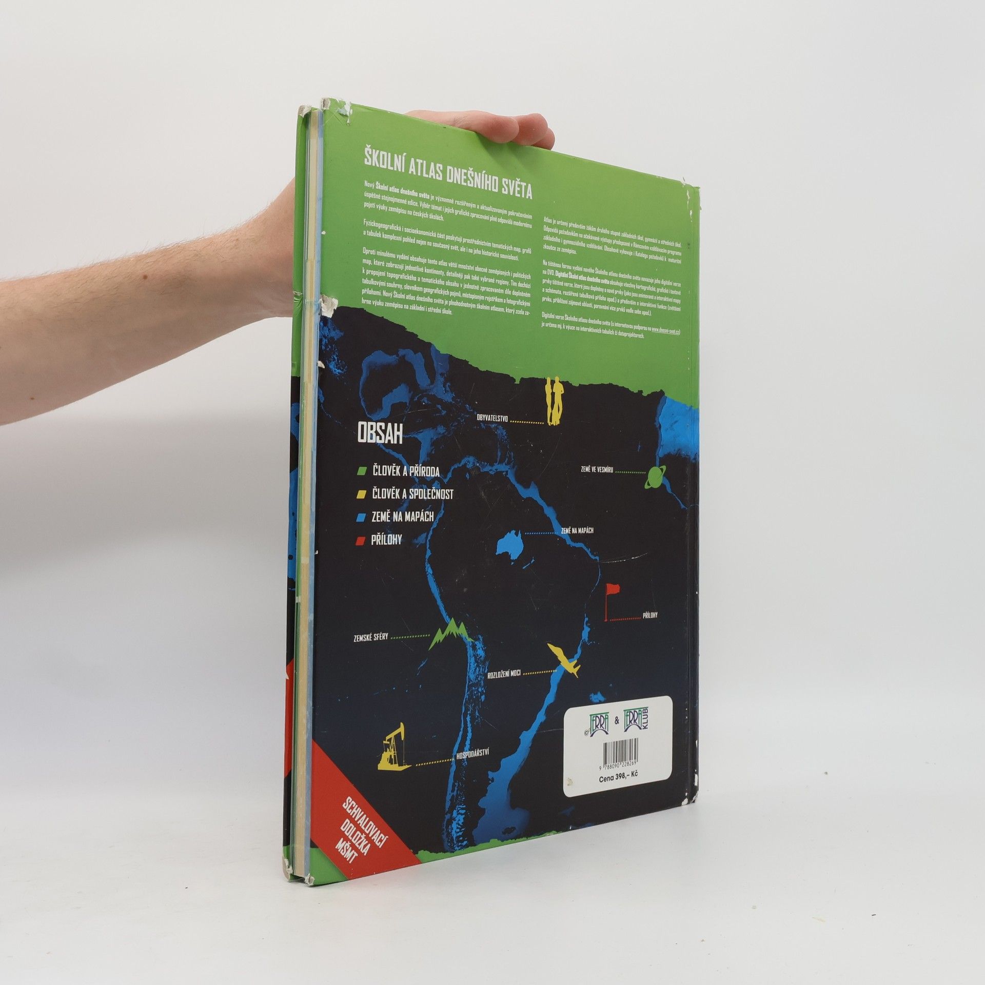 Martin Hanus Školní atlas dnešního světa