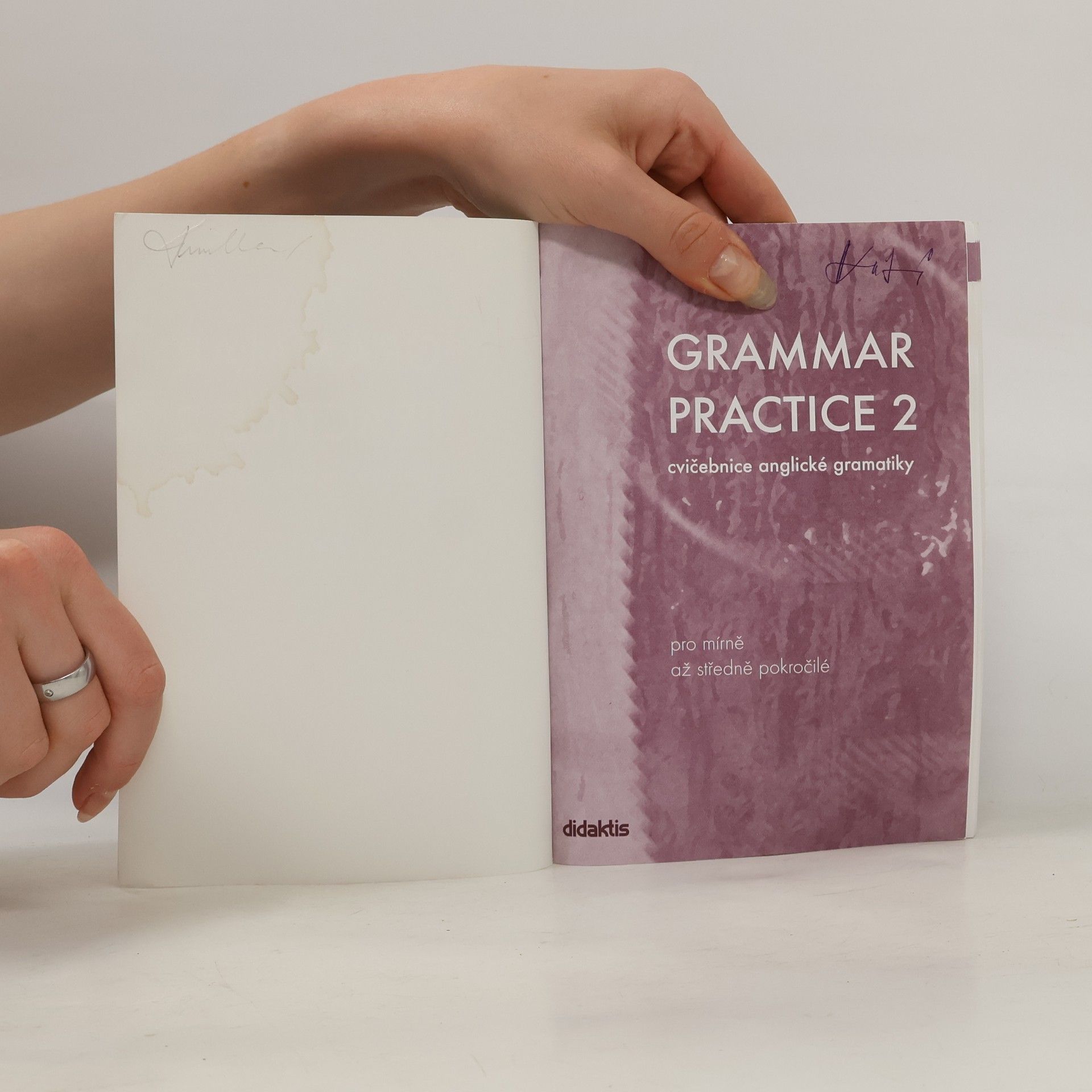 Juraj Belán Grammar practice 2. Cvičebnice anglické gramatiky pro mírně až středně pokročilé