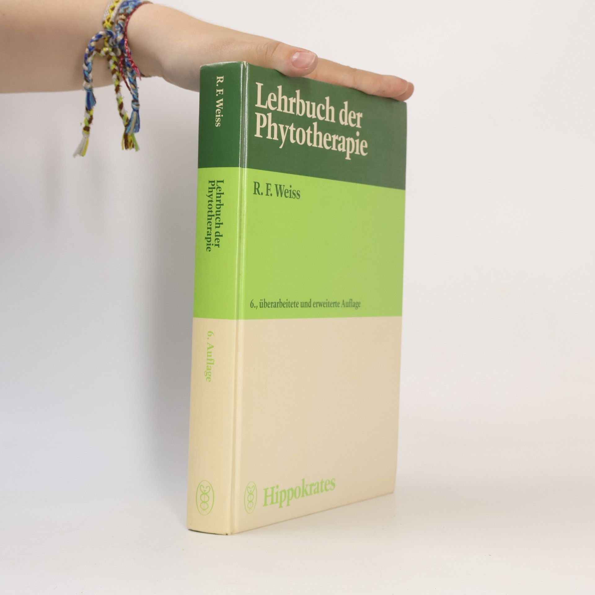 Rudolf Fritz Weiss Lehrbuch der Phytotherapie