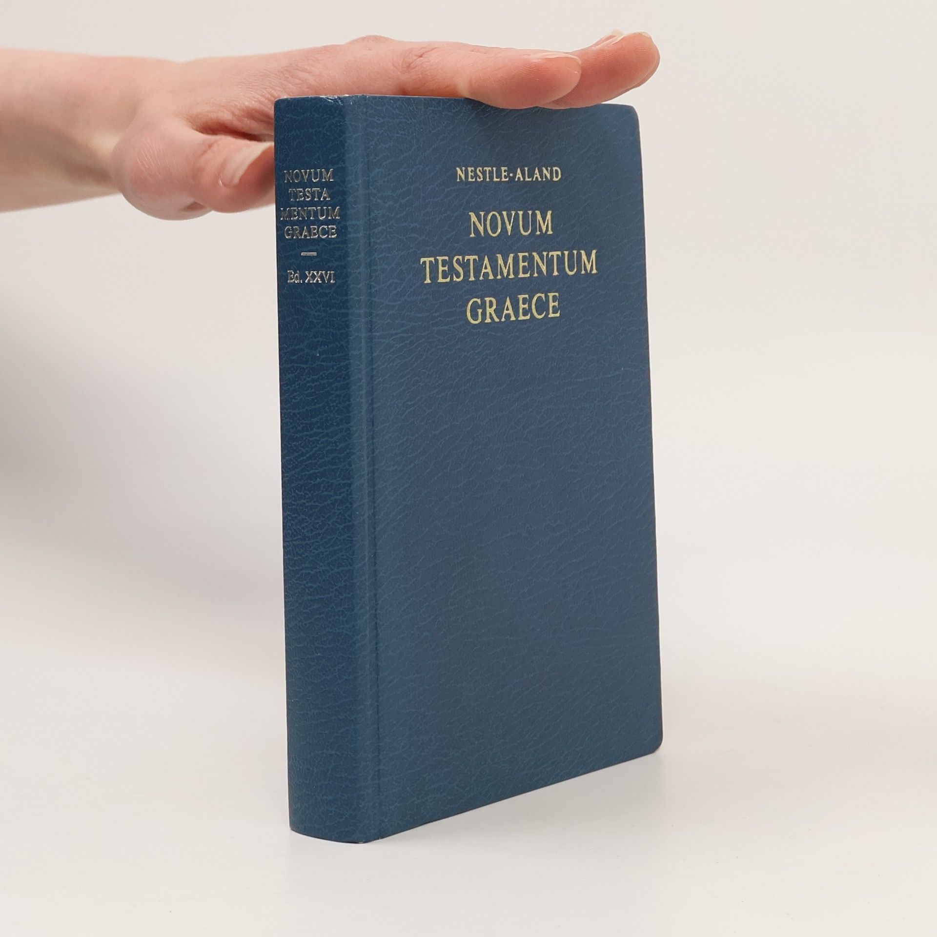 Eberhard Nestle Novum testamentum Graece