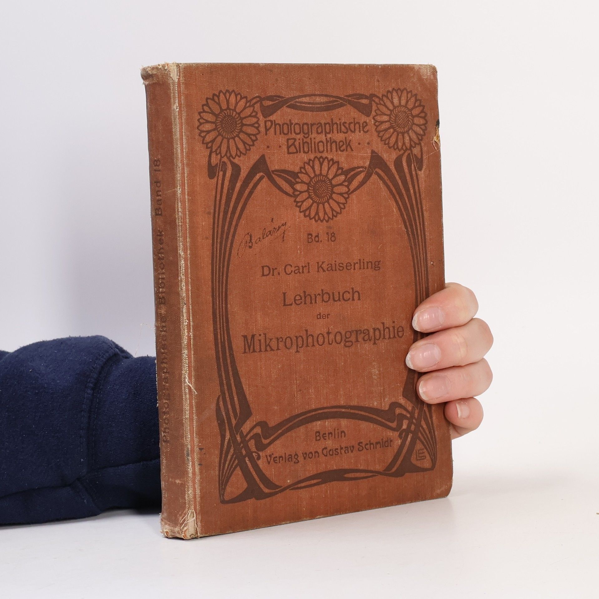 Carl Kaiserling Lehrbuch der Mikrophotographie