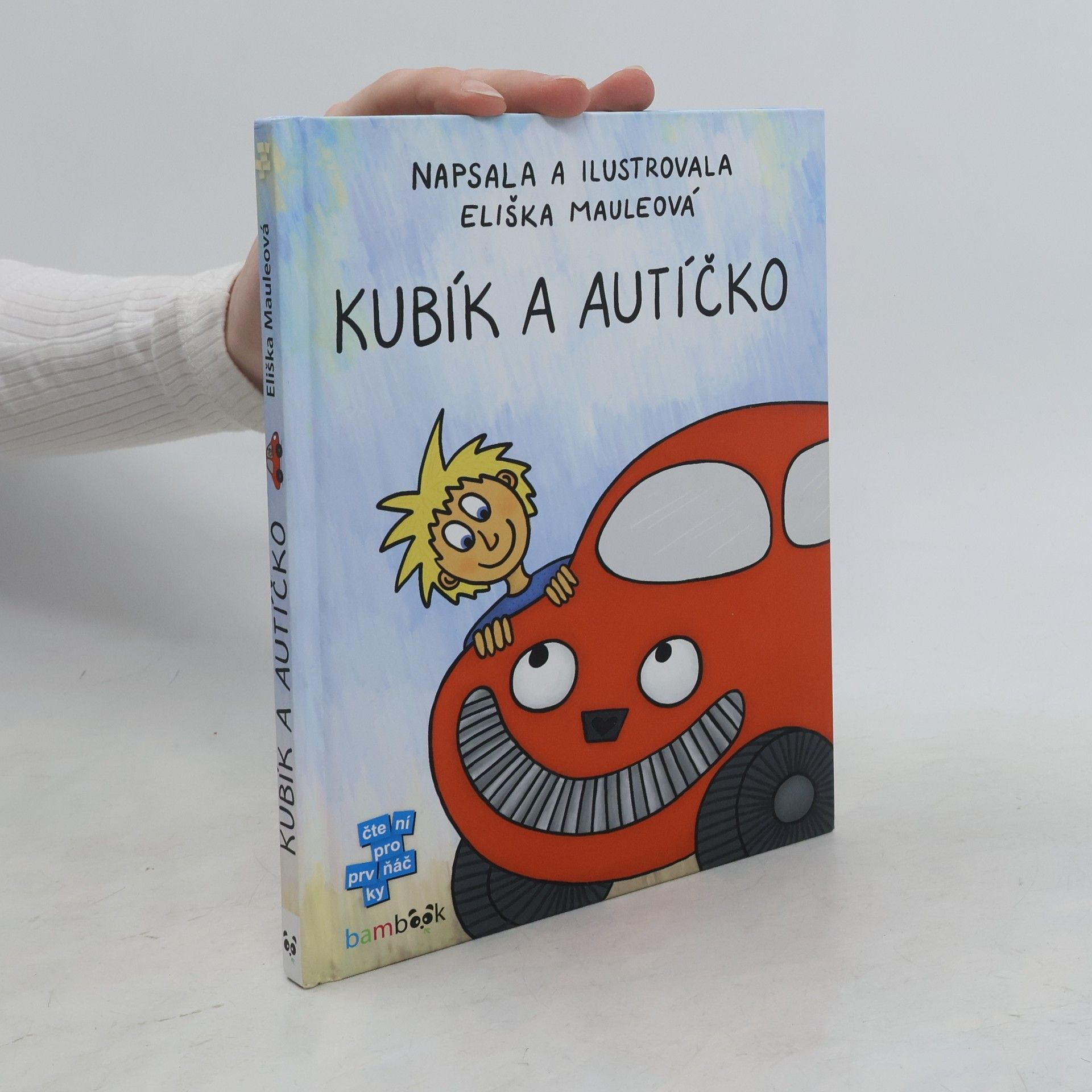 Eliška Mauleová Kubík a autíčko
