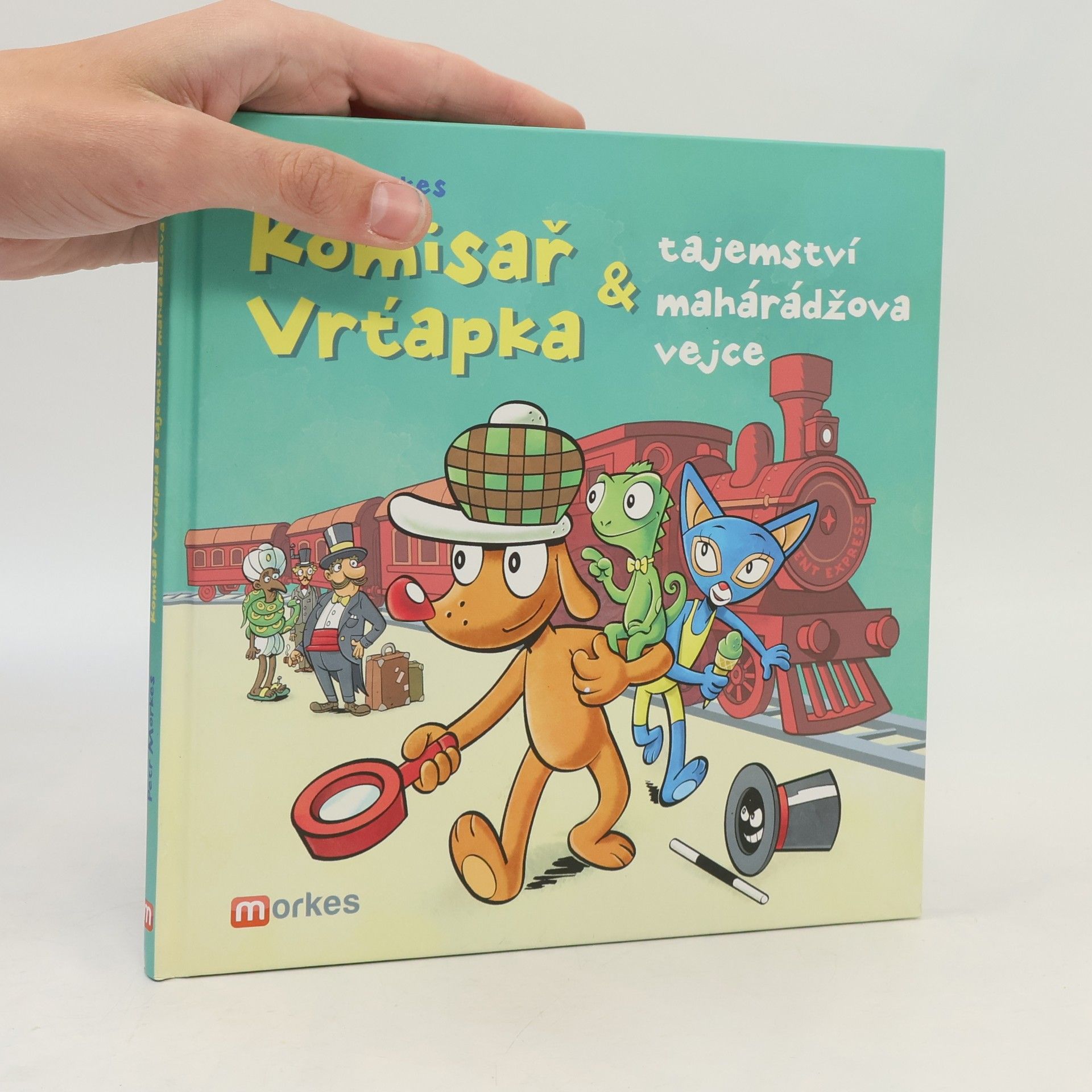Petr Morkes Komisař Vrťapka a tajemství mahárádžova vejce