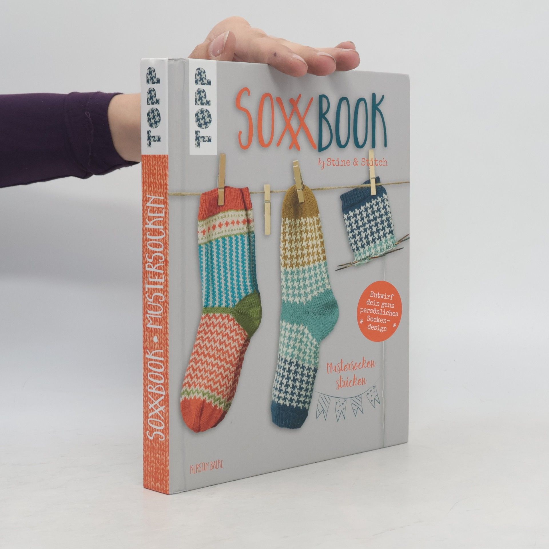 Kerstin Balke Soxx book by Stine & Stitch