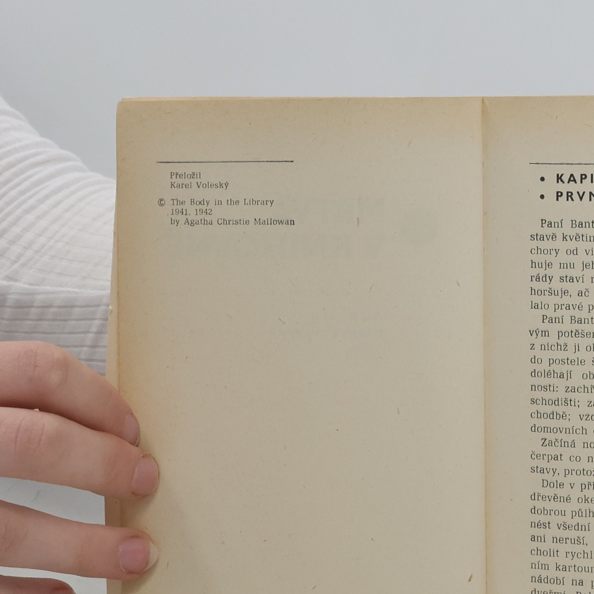 Agatha Christie Mrtvá v knihovně