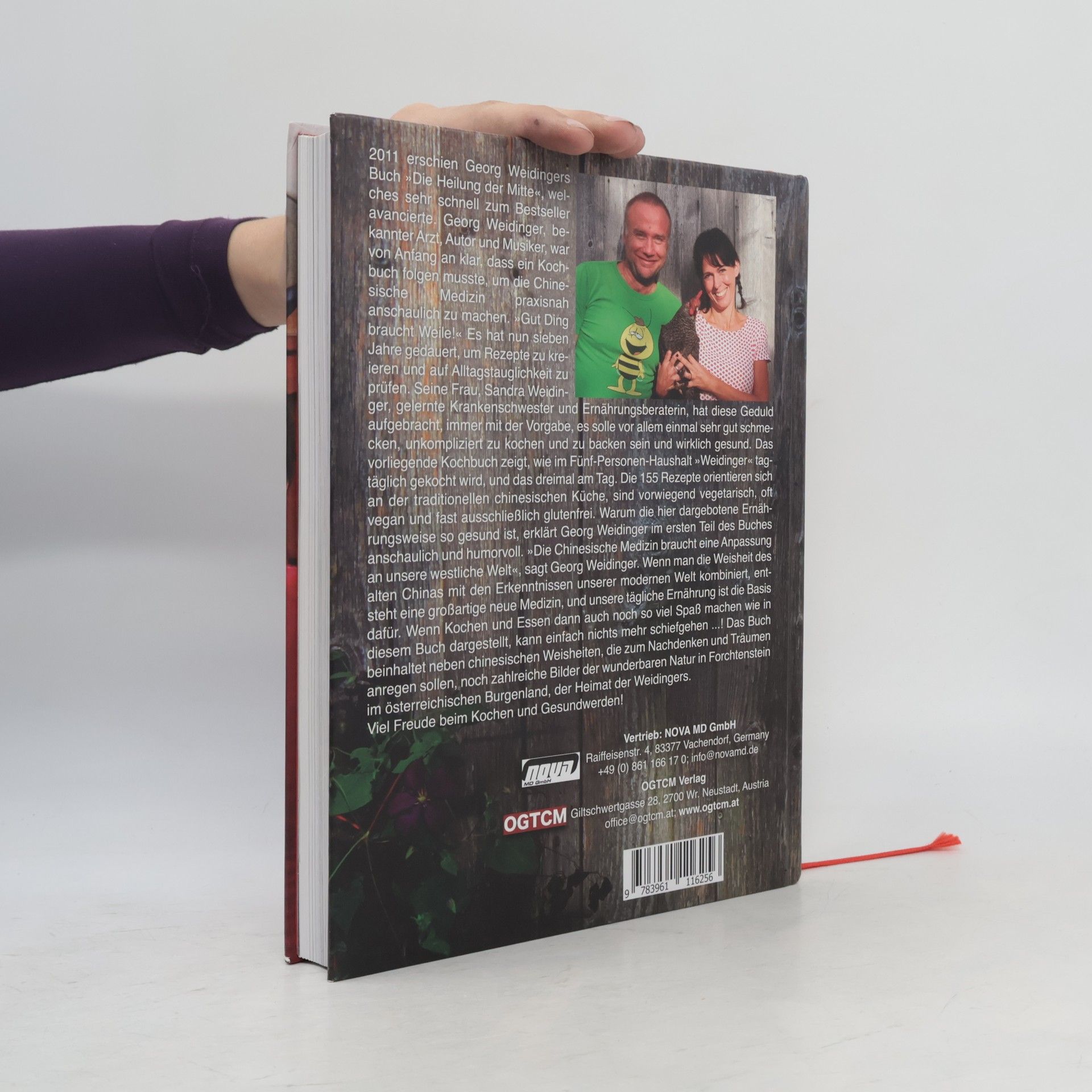 Georg Weidinger Kochbuch zur Heilung der Mitte