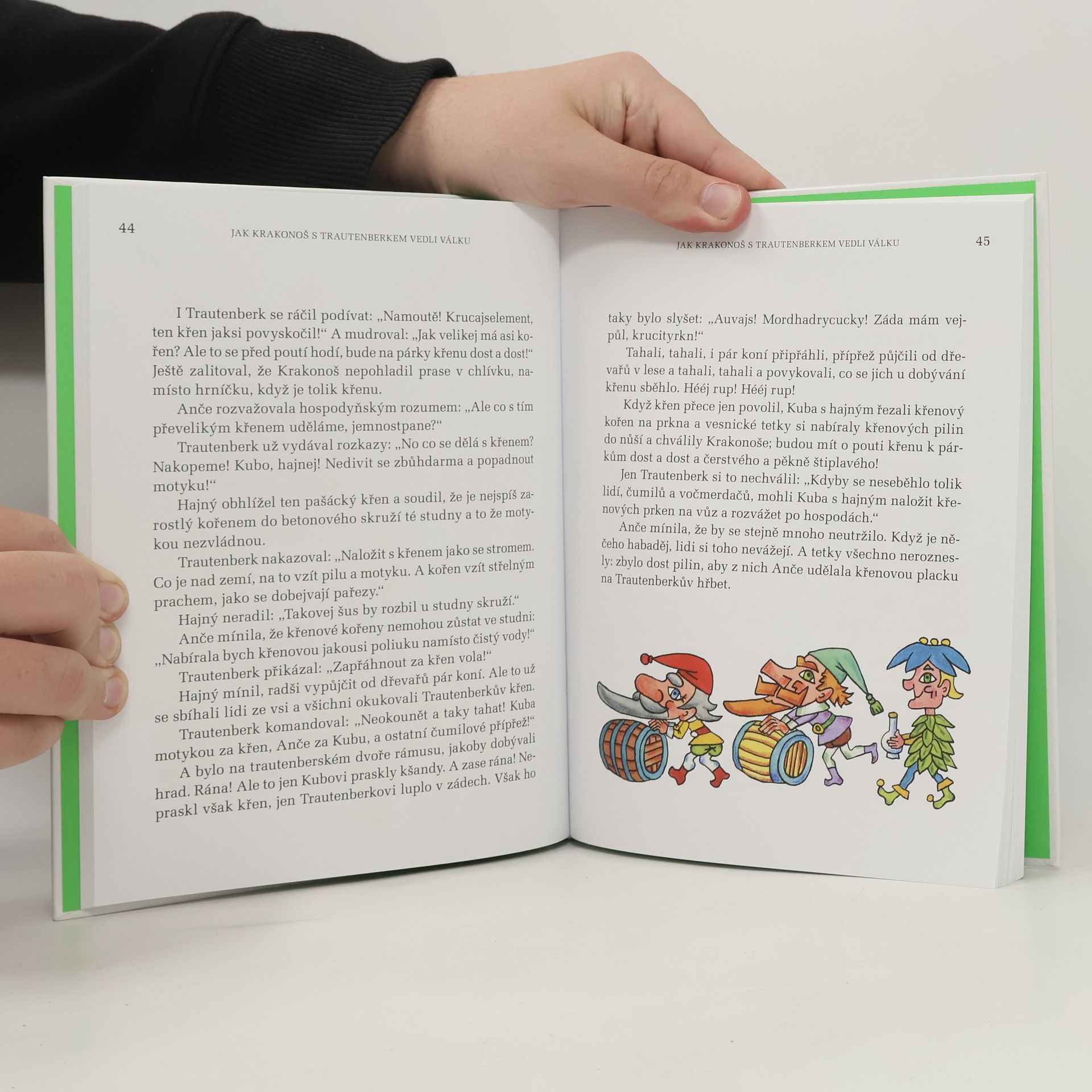 Marie Kubátová Jak Krakonoš s Trautenberkem vedli válku
