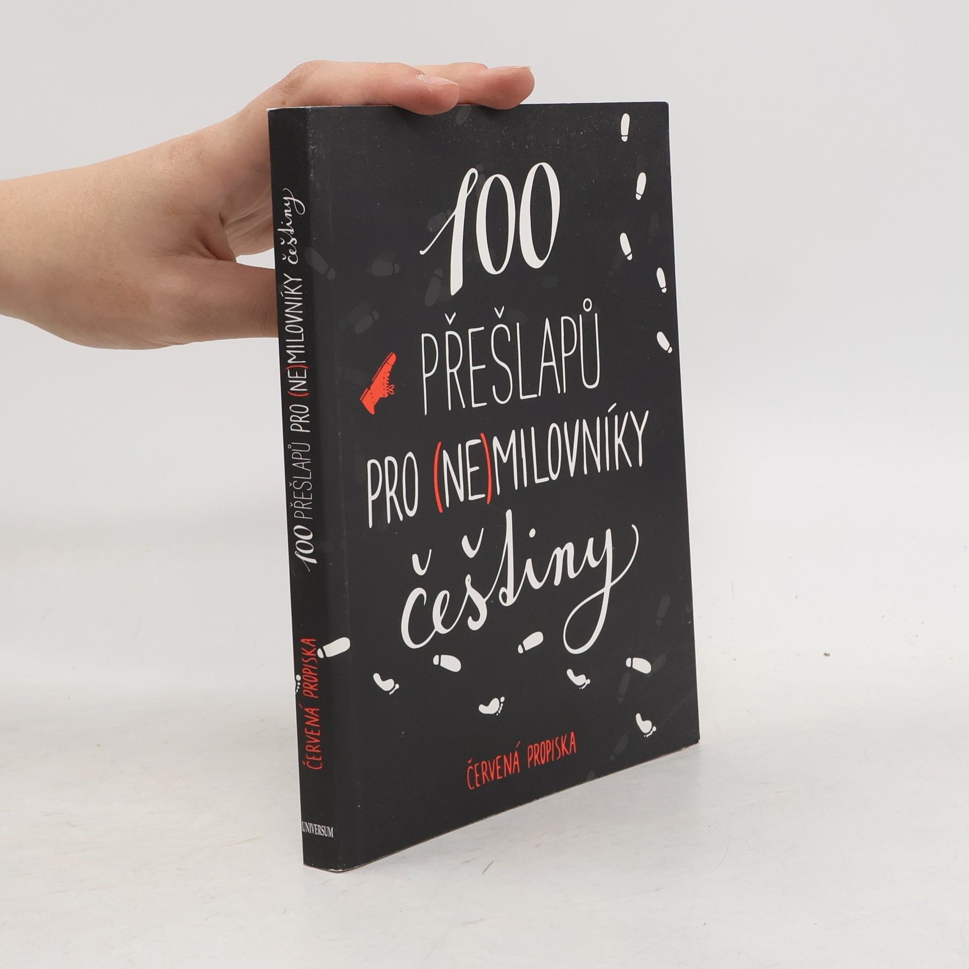 Červená propiska 100 přešlapů pro (ne)milovníky češtiny