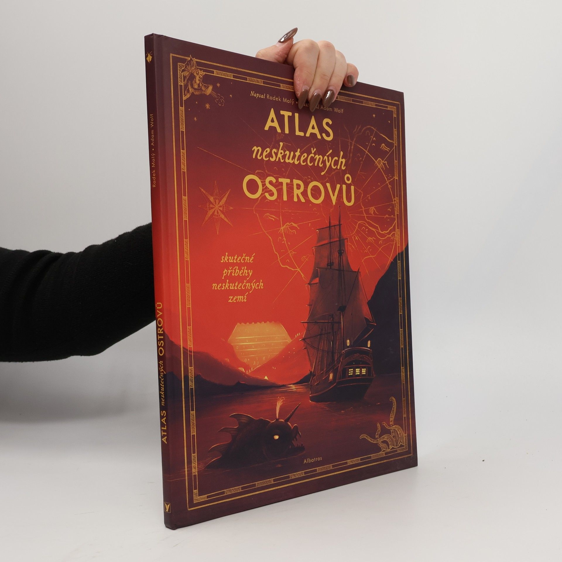Adam Wolf Atlas neskutečných ostrovů