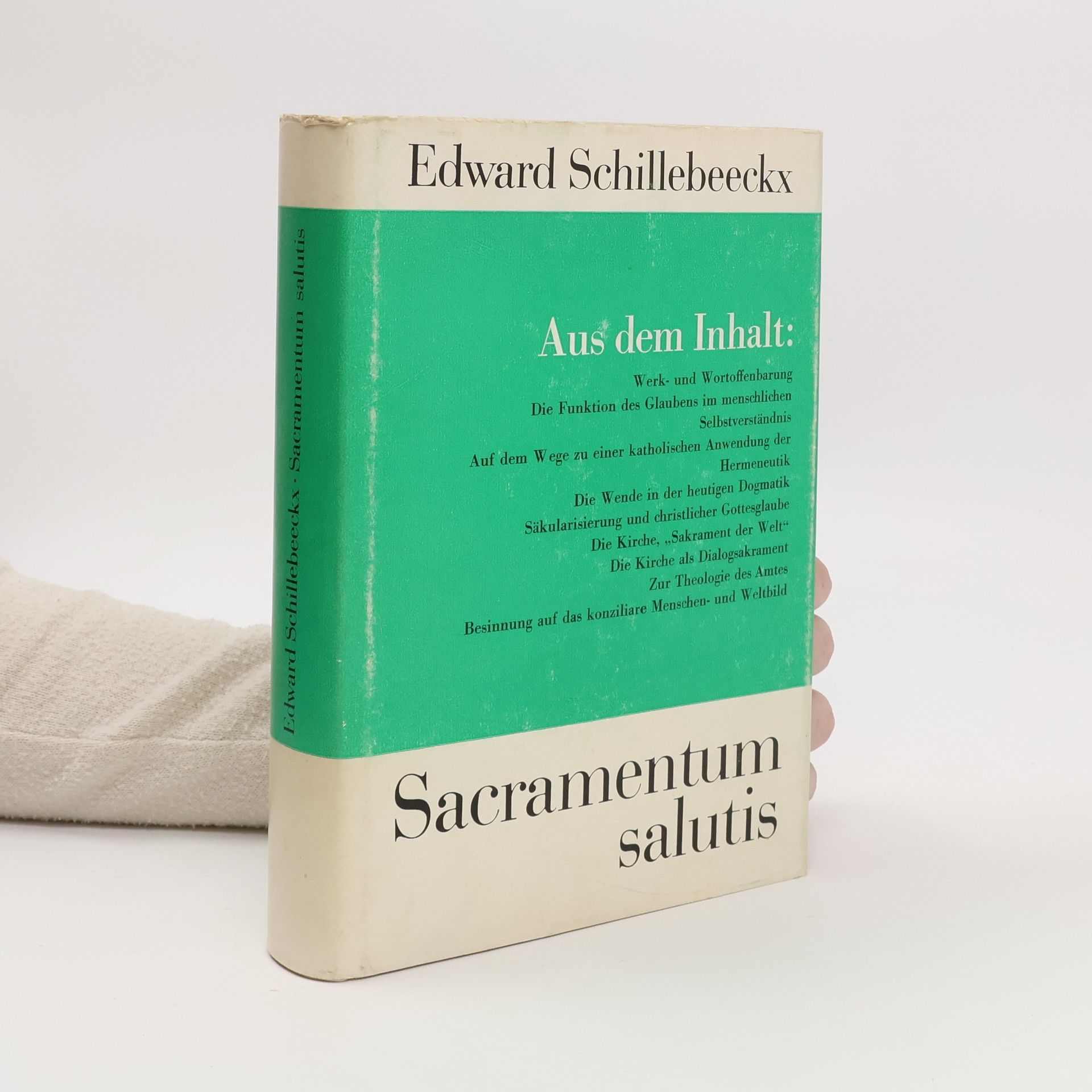 Edward Cornelius Florentius Alfons Schillebeeckx Sacramentum salutis